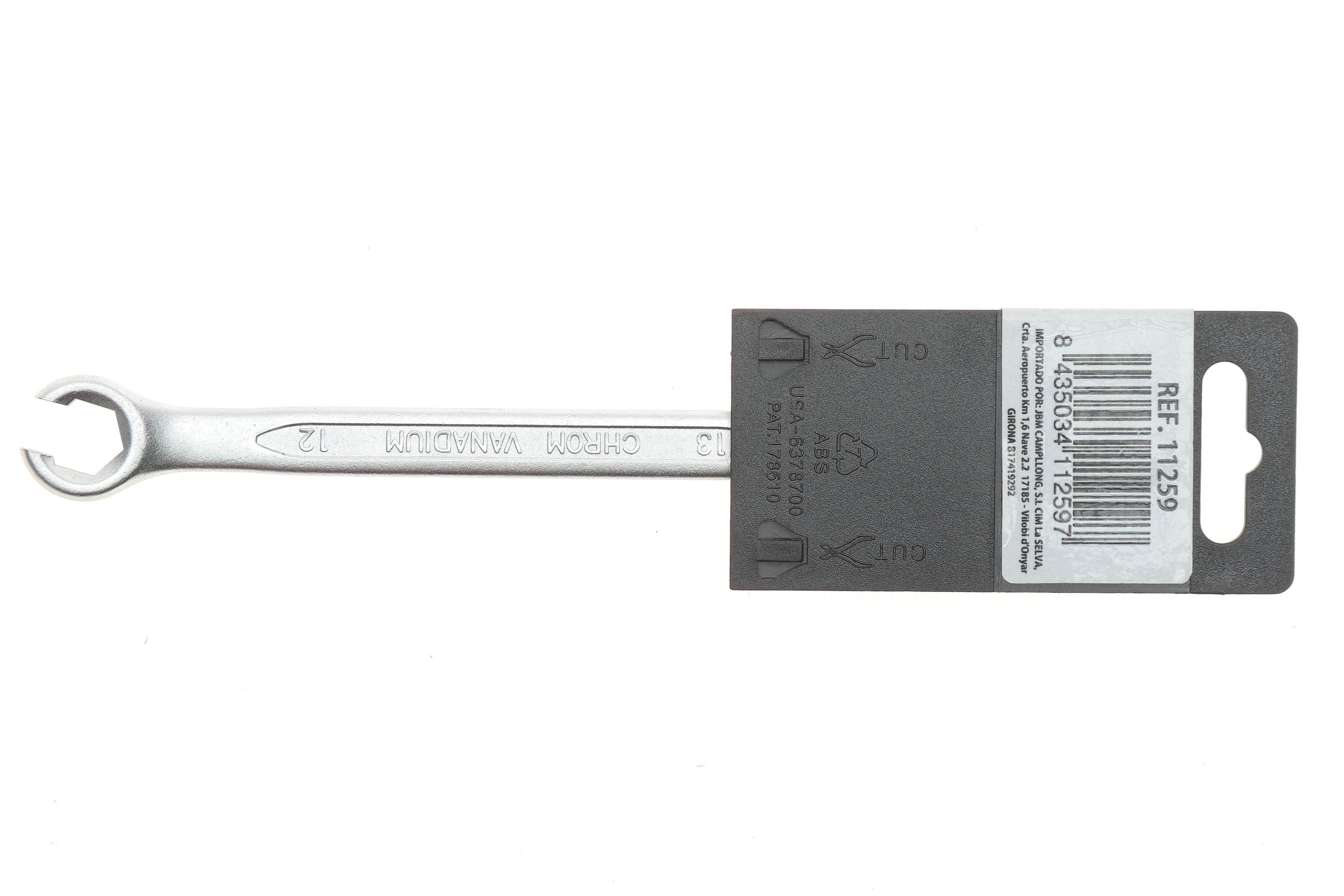 Ключ накидний розрізний 12x13 мм L-225 мм