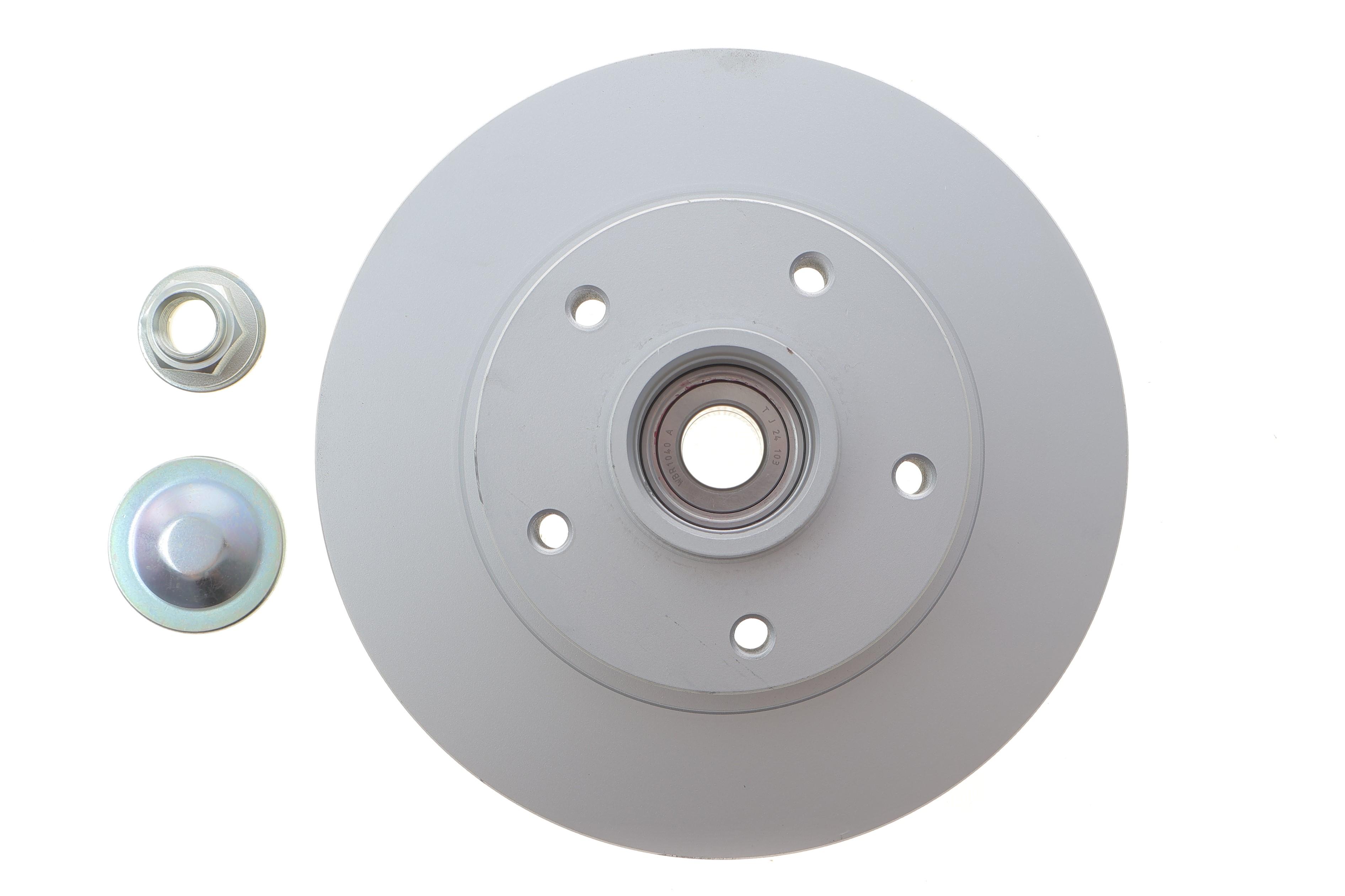 Диск гальмівний (задній) Renault Megane IV 15- (260x8) (+ABS) (з підшипником)