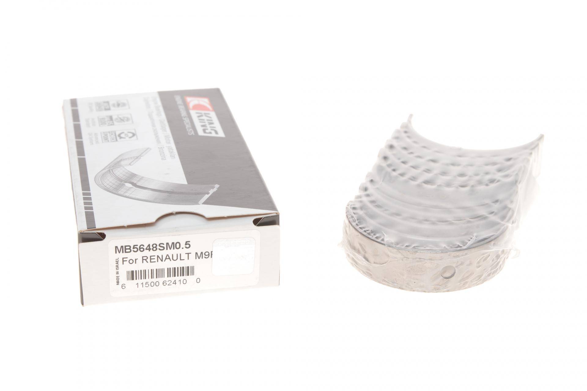 Вкладиші корінні Renault Trafic 2.0 dCi 06- (+0.50)