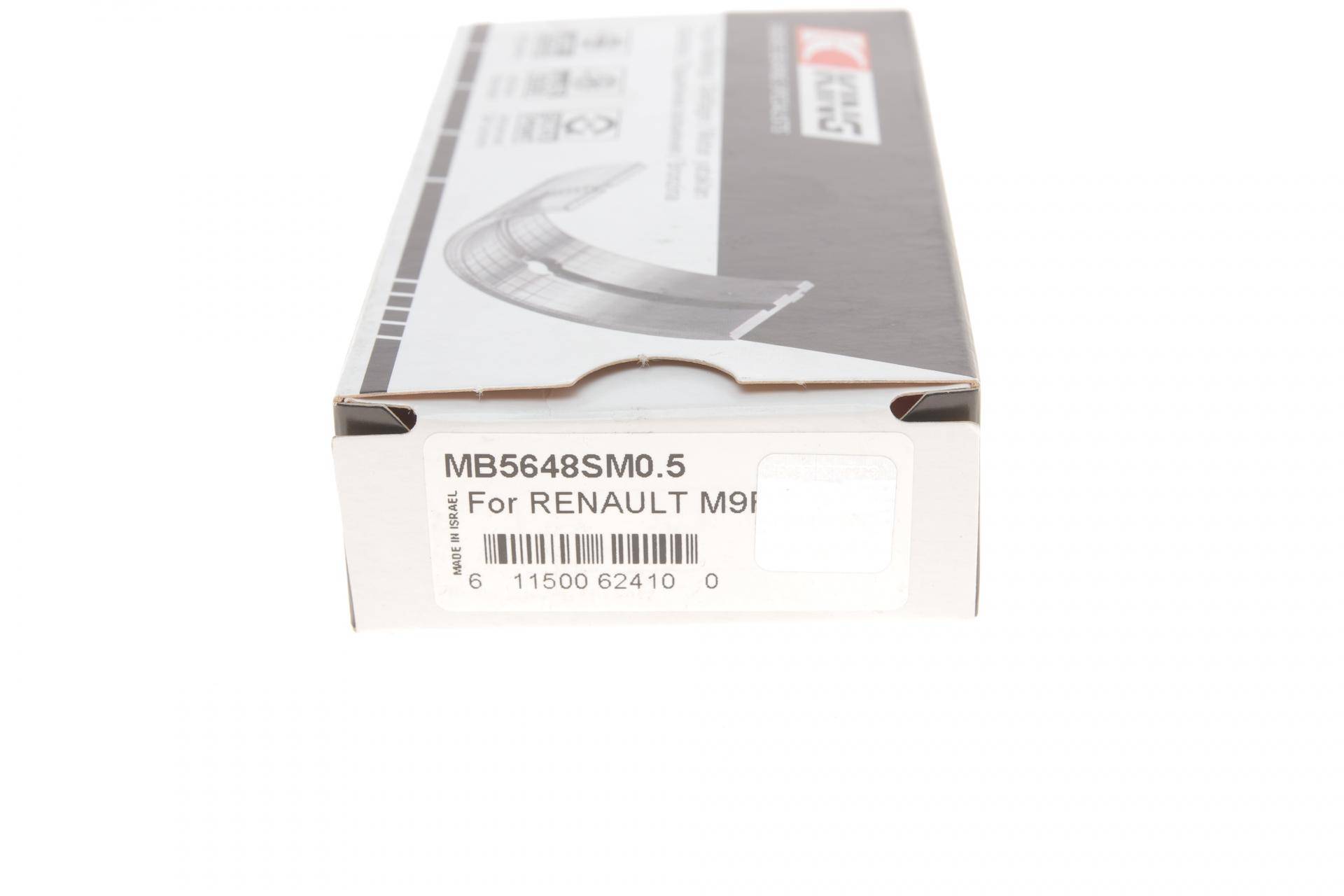 Вкладиші корінні Renault Trafic 2.0 dCi 06- (+0.50)