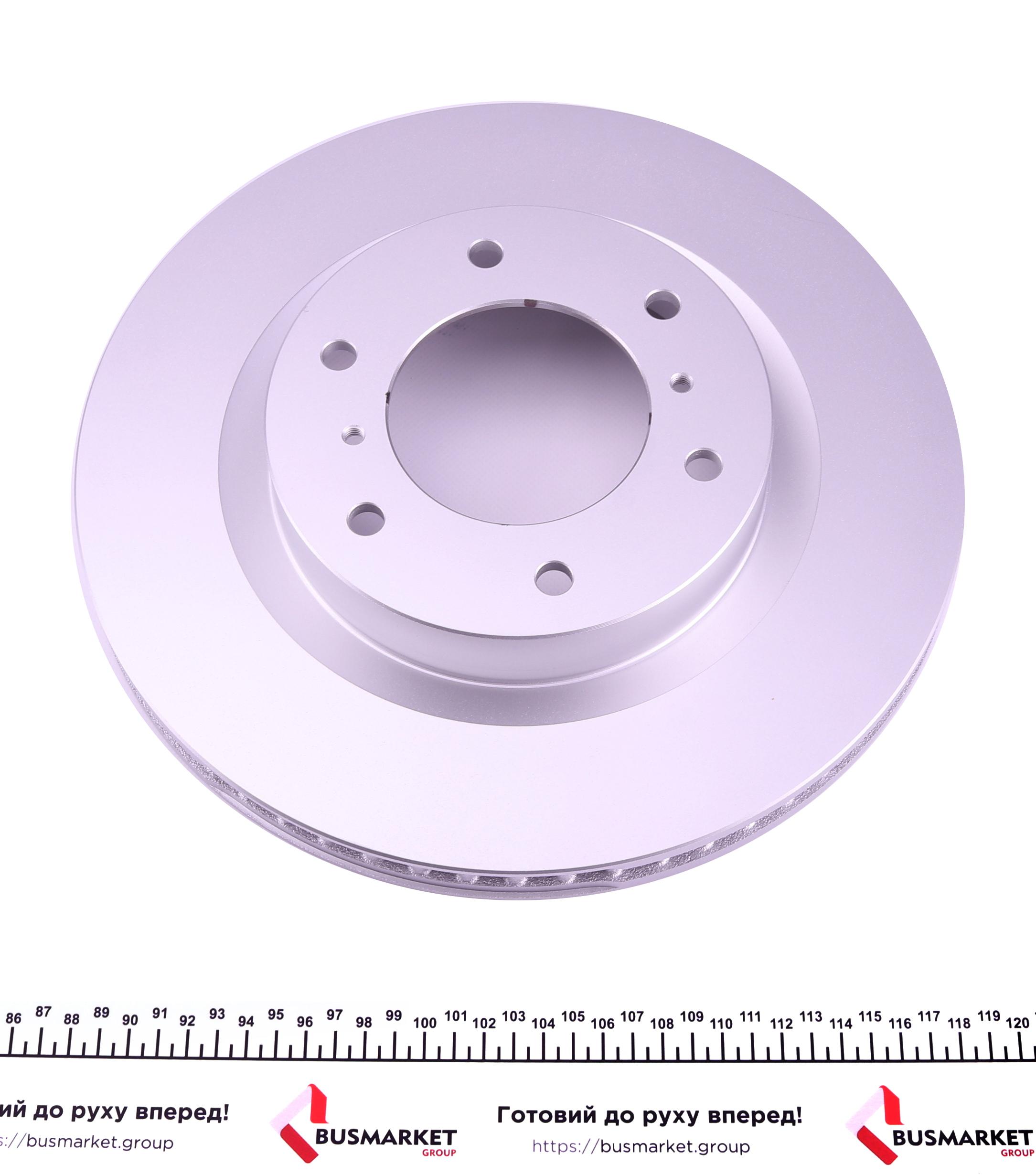 Диск гальмівний (передній) Mitsubishi Pajero IV 06- (332x28)