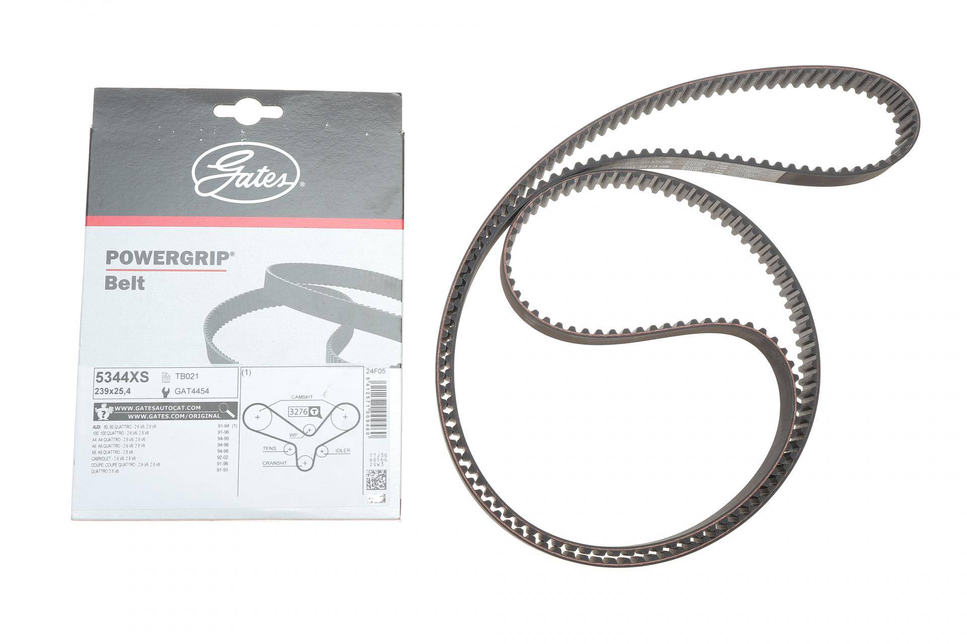 Ремінь ГРМ Audi A4/A6/A8/80/100 2.6/2.8 90-01 (239x25.4)