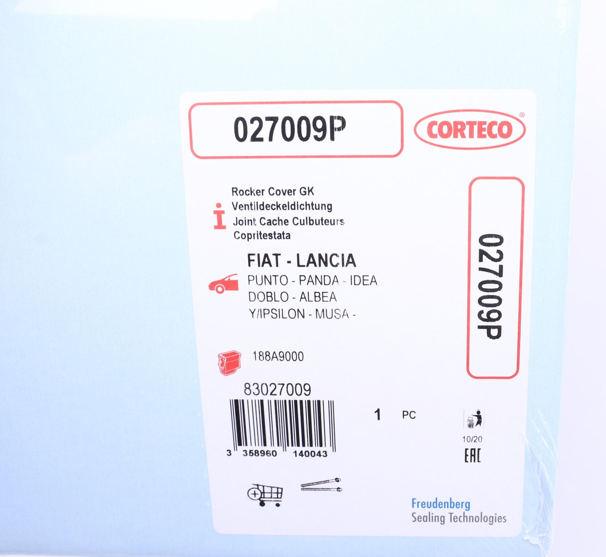 Прокладка кришки клапанів Fiat Doblo 1.3JTD/Citroen Nemo 1.3HDI/Opel Combo 1.3JTD