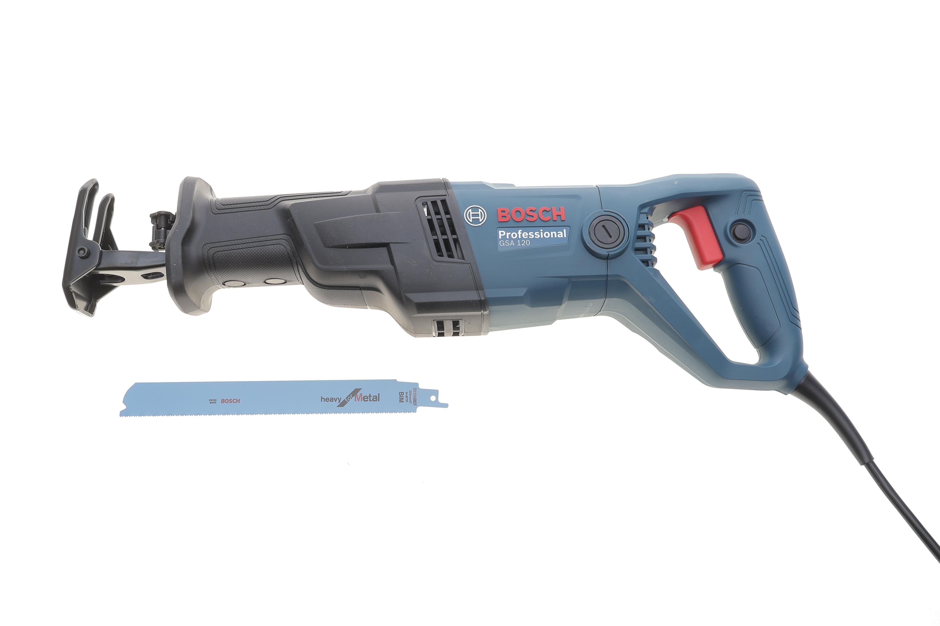 Пила сабельная электрическая GSA 120 Professional (1200W) (+1 полотно)