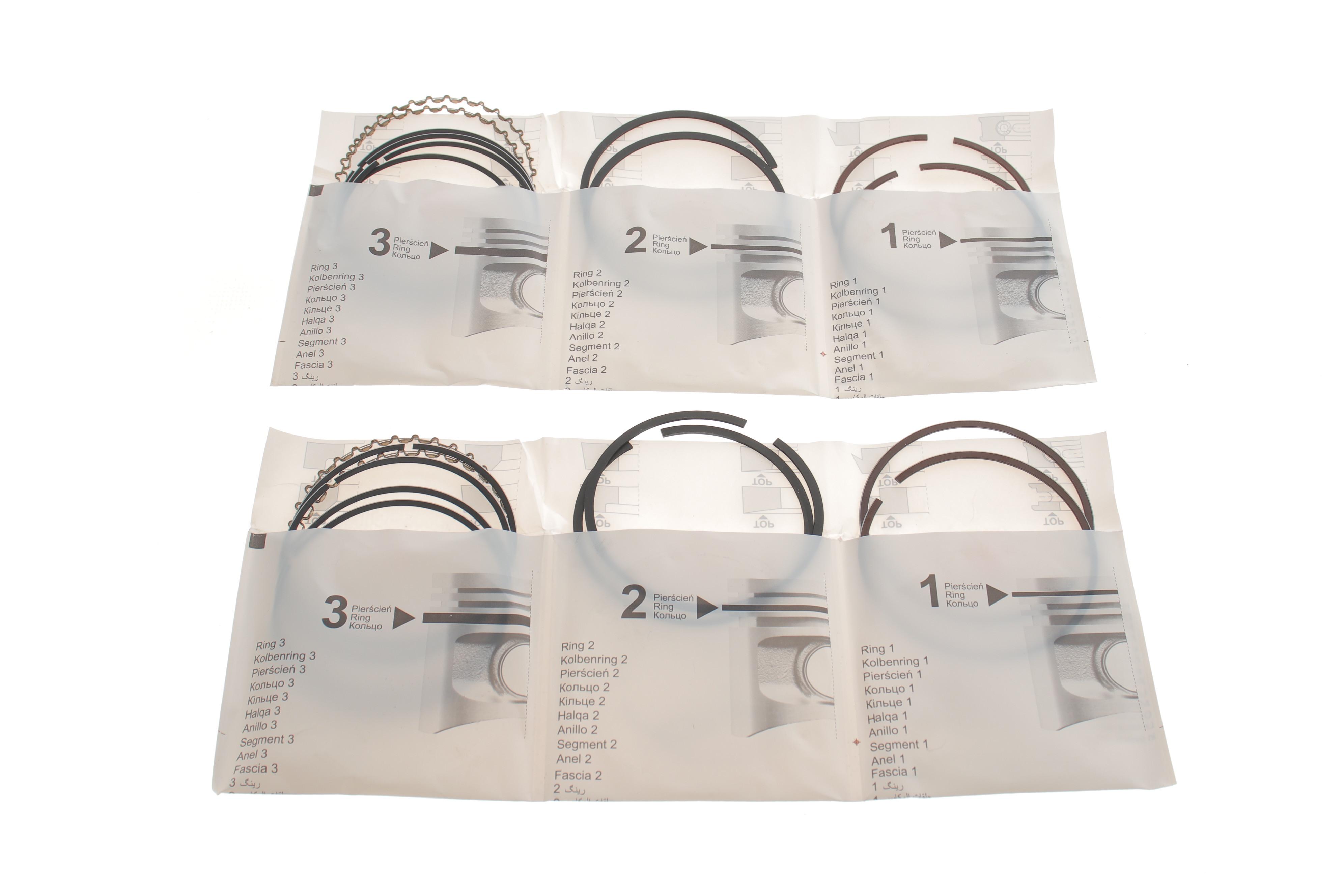 Кільця поршневі Daewoo Matiz 1.0 98- (69.50mm/+1.00) (1.2x1.2x2.5) (к-кт 3 циліндра)