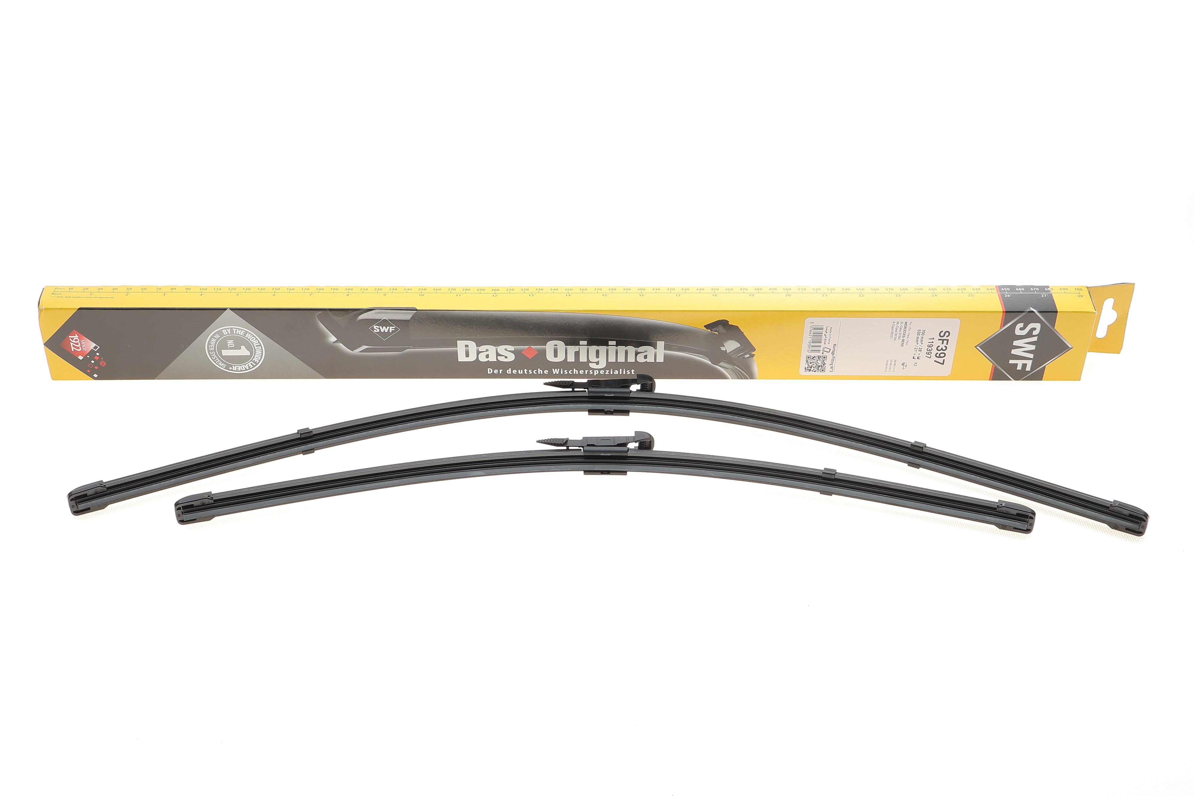 Щітки склоочисника (700/530мм) MB GL-class/M-class (W164/W166) Aerotwin (безкаркасна)