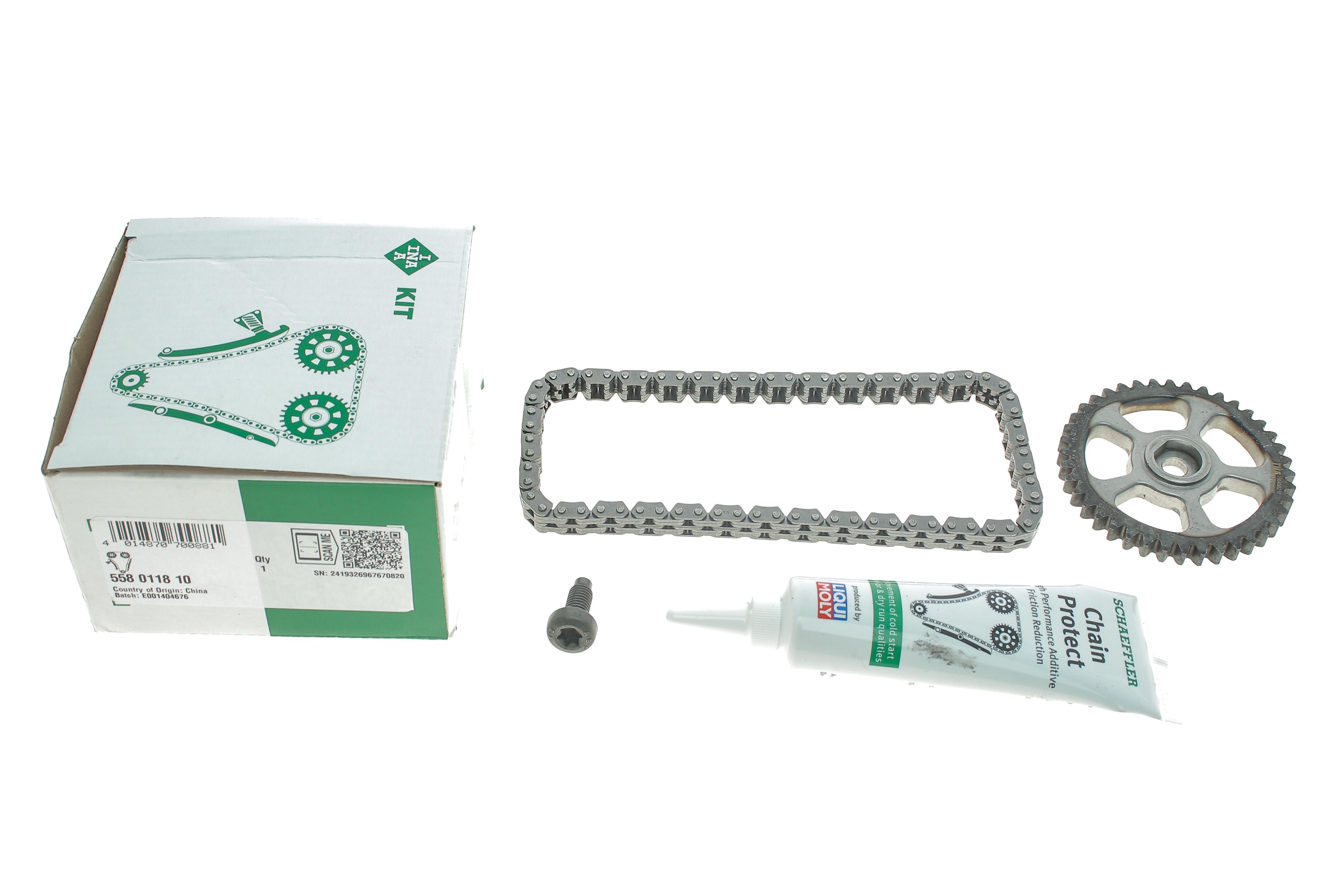 Комплект цепи насоса масляного VW Caddy/Golf VI 1.2TSI 10-, (цепь INA)