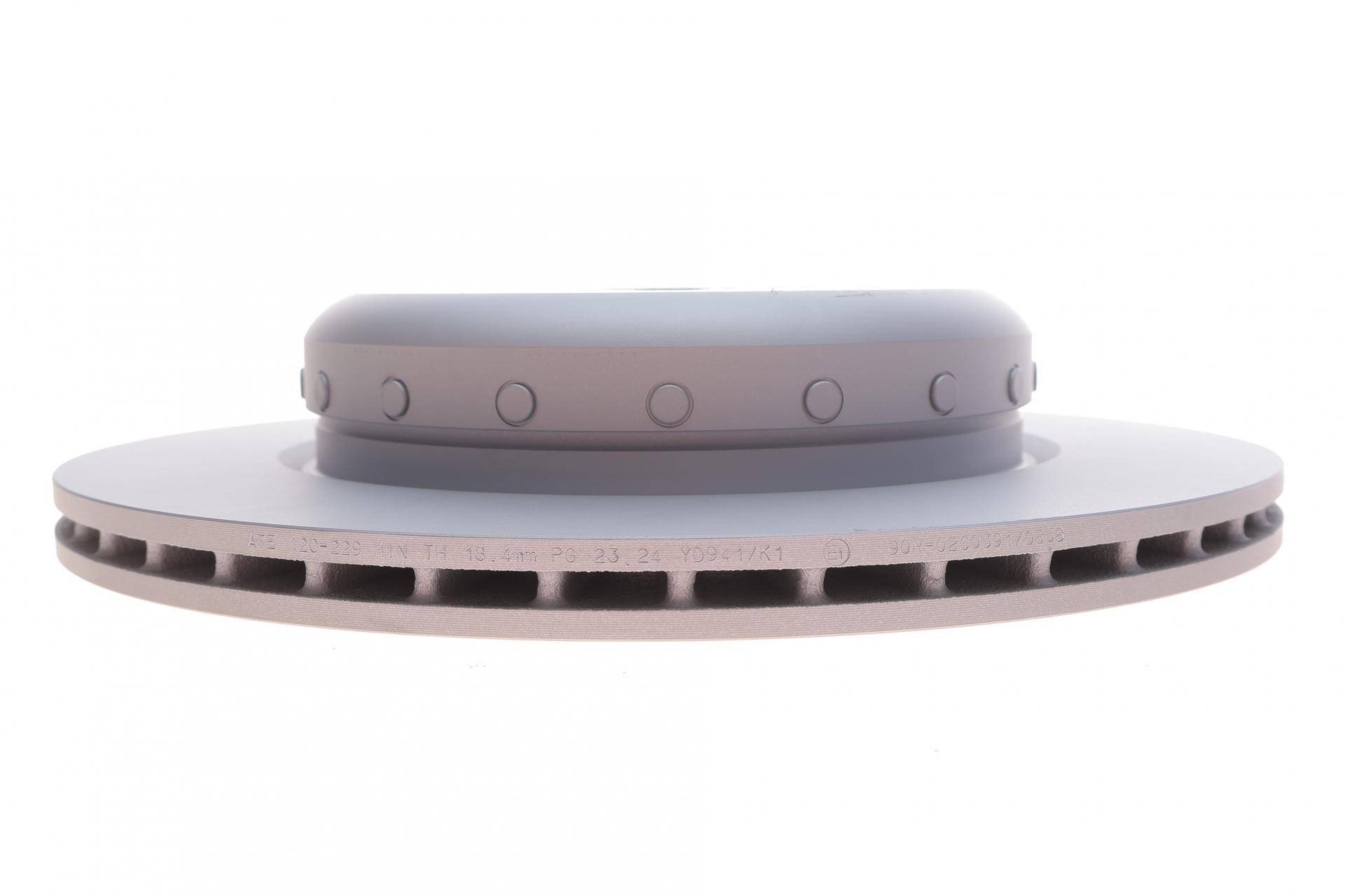 Диск гальмівний (задній) BMW 5 (F10/F11) 09-17 (330x20) (з покриттям) (вентильований)