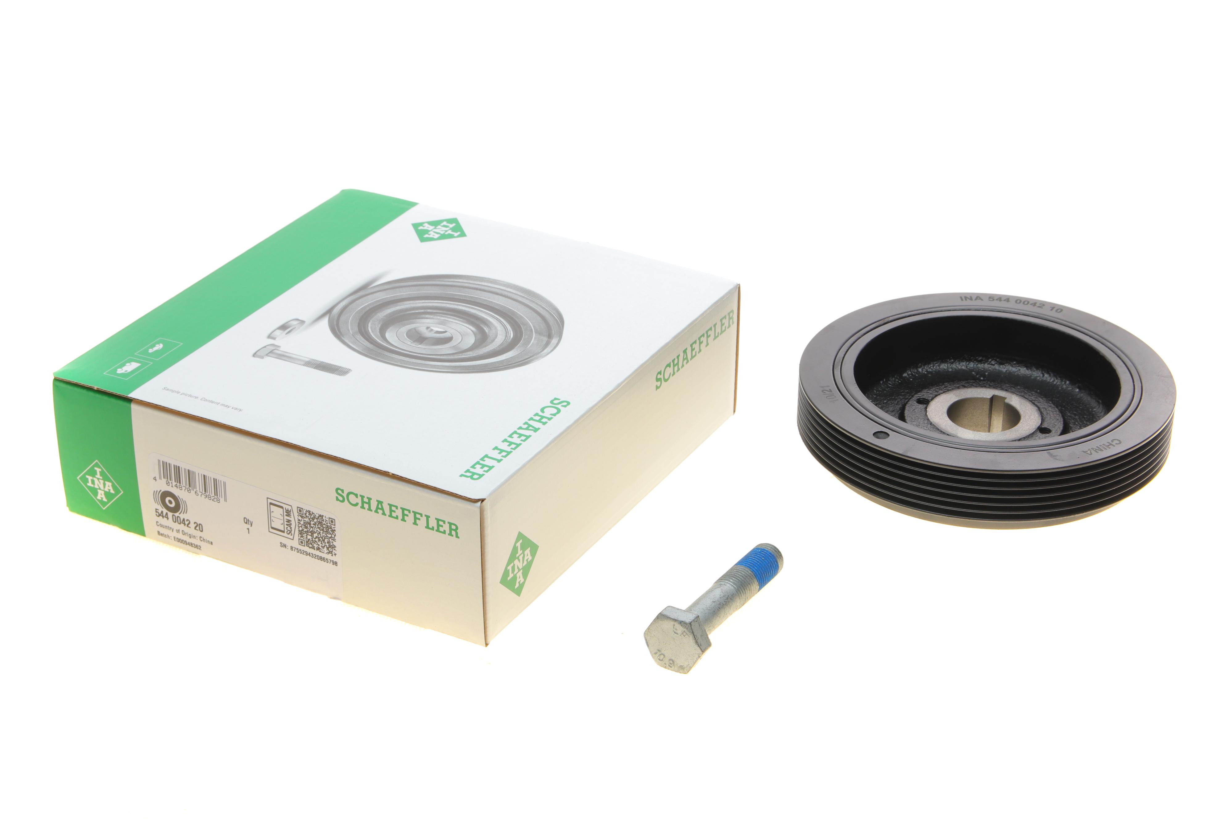 Шків колінвалу Citroen Berlingo/Jumpy/Peugeot Expert 1.8-1.9D 95-02 (6PK) (в комплекті з болтом)