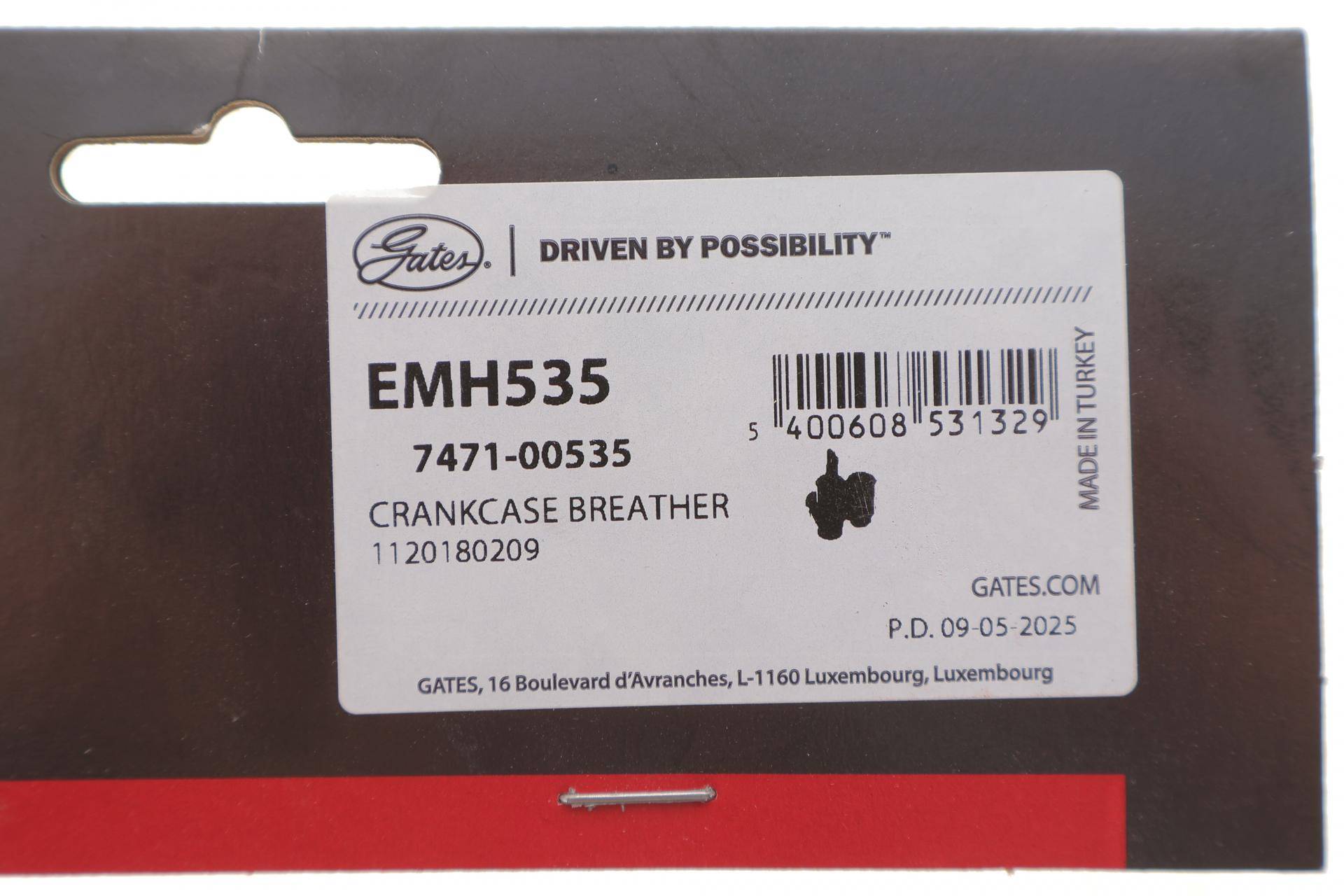 Патрубок вентиляції картера MB E-class (W210/W211)/ Vito (W639) 03- (M112/M113)