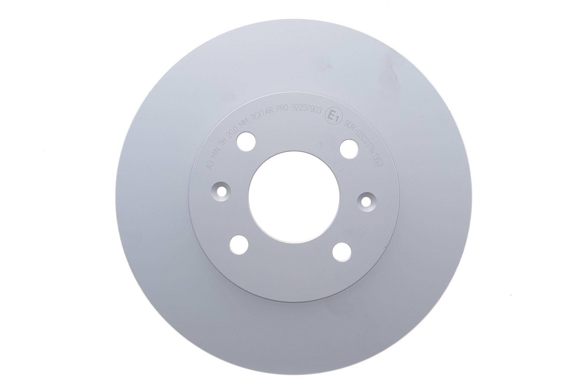 Диск гальмівний (передній) Kia Rio III/Hyundai Accent 11- (256x22) PRO