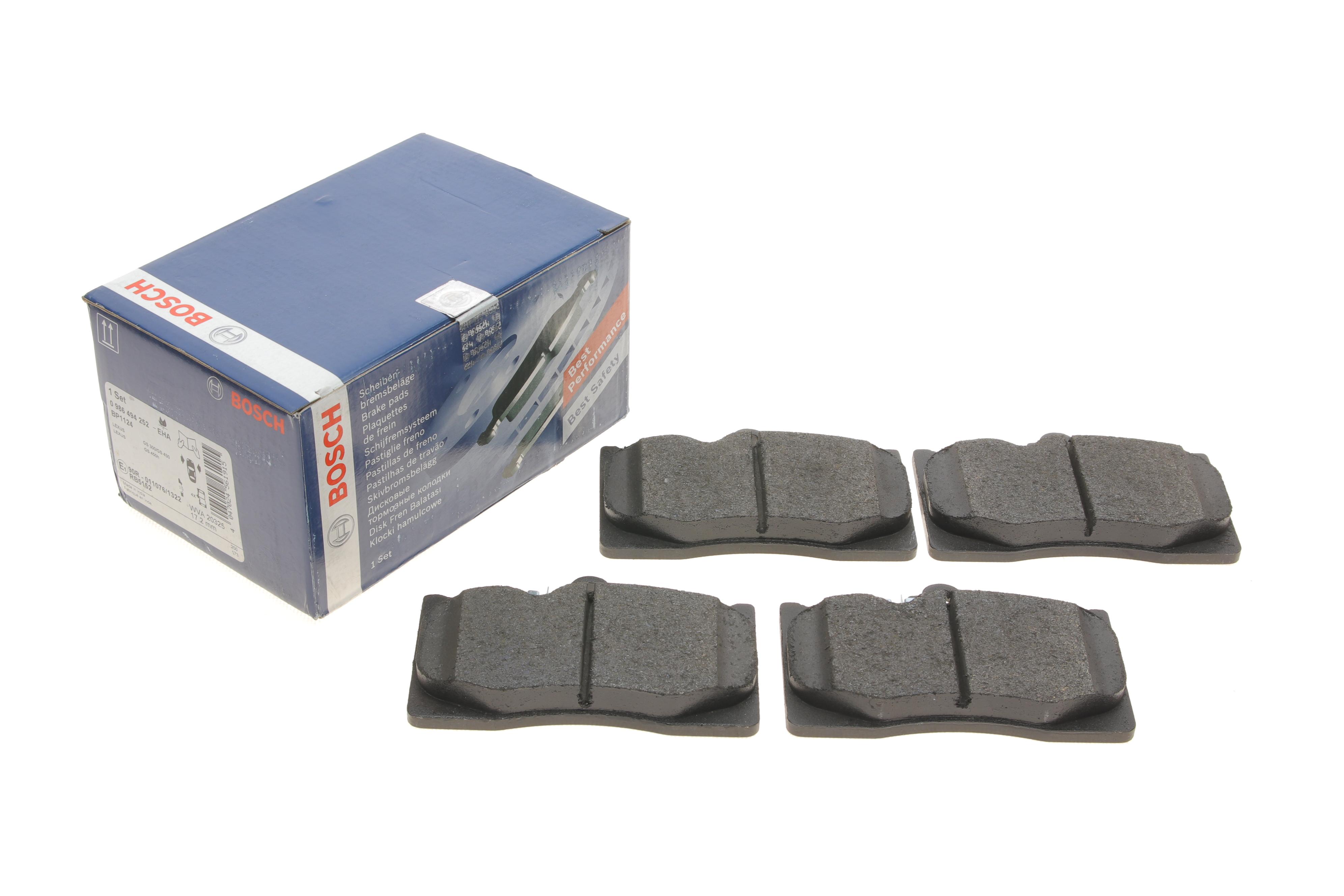 Колодки тормозные (передние) Lexus GS/ IS С/III 05-/ RC 14-