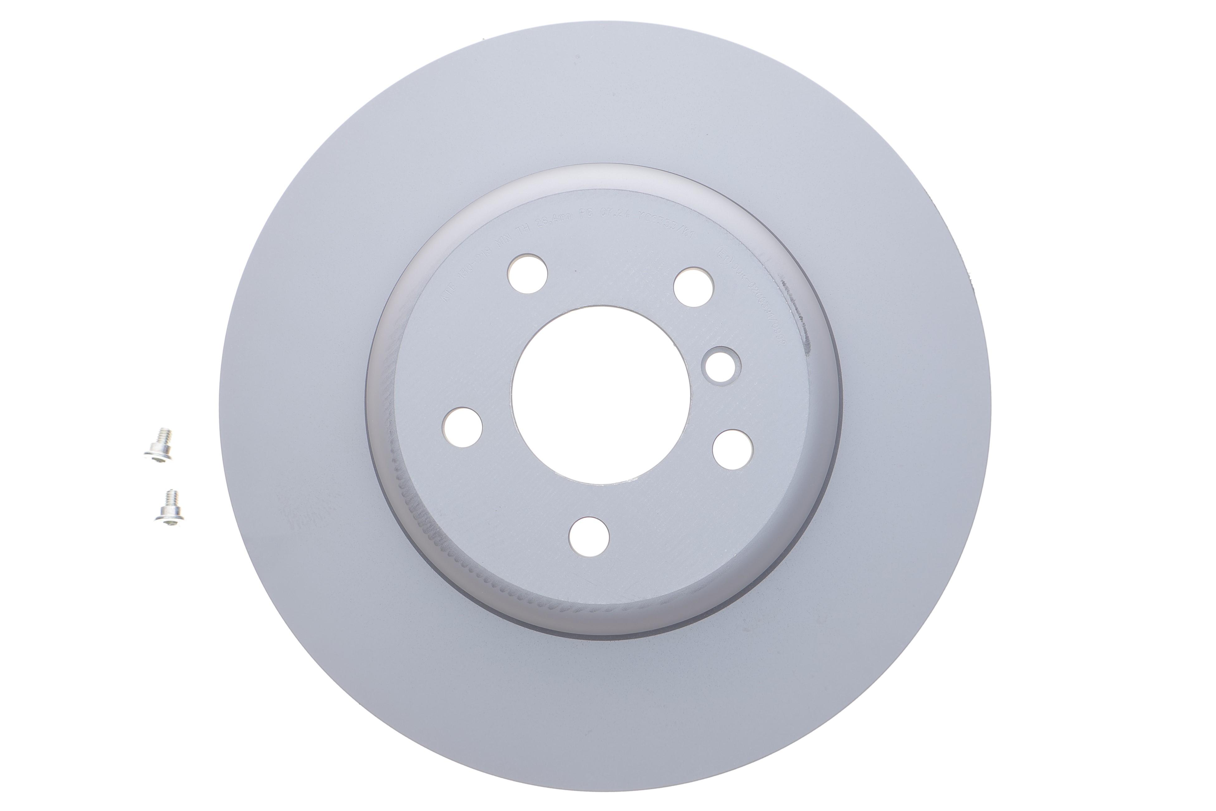 Диск гальмівний (передній) BMW 5 (F10/F11)/6 (F06/F13) 09- (348x30) (з покриттям) (вент.)