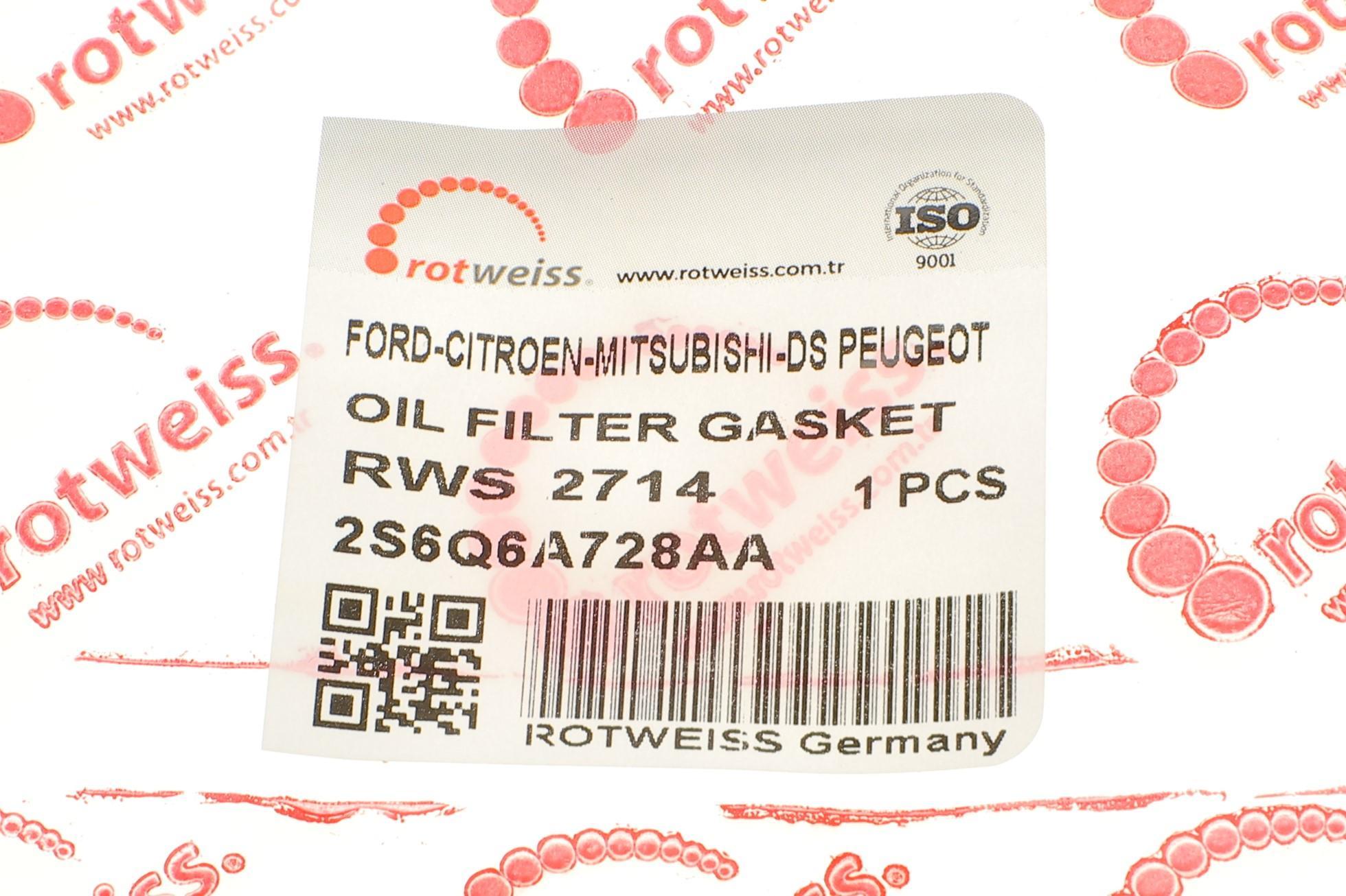 Прокладка корпуса фільтра масляного Citroen Berlingo/Nemo/Peugeot Partner 1.4-1.6HDI 05-