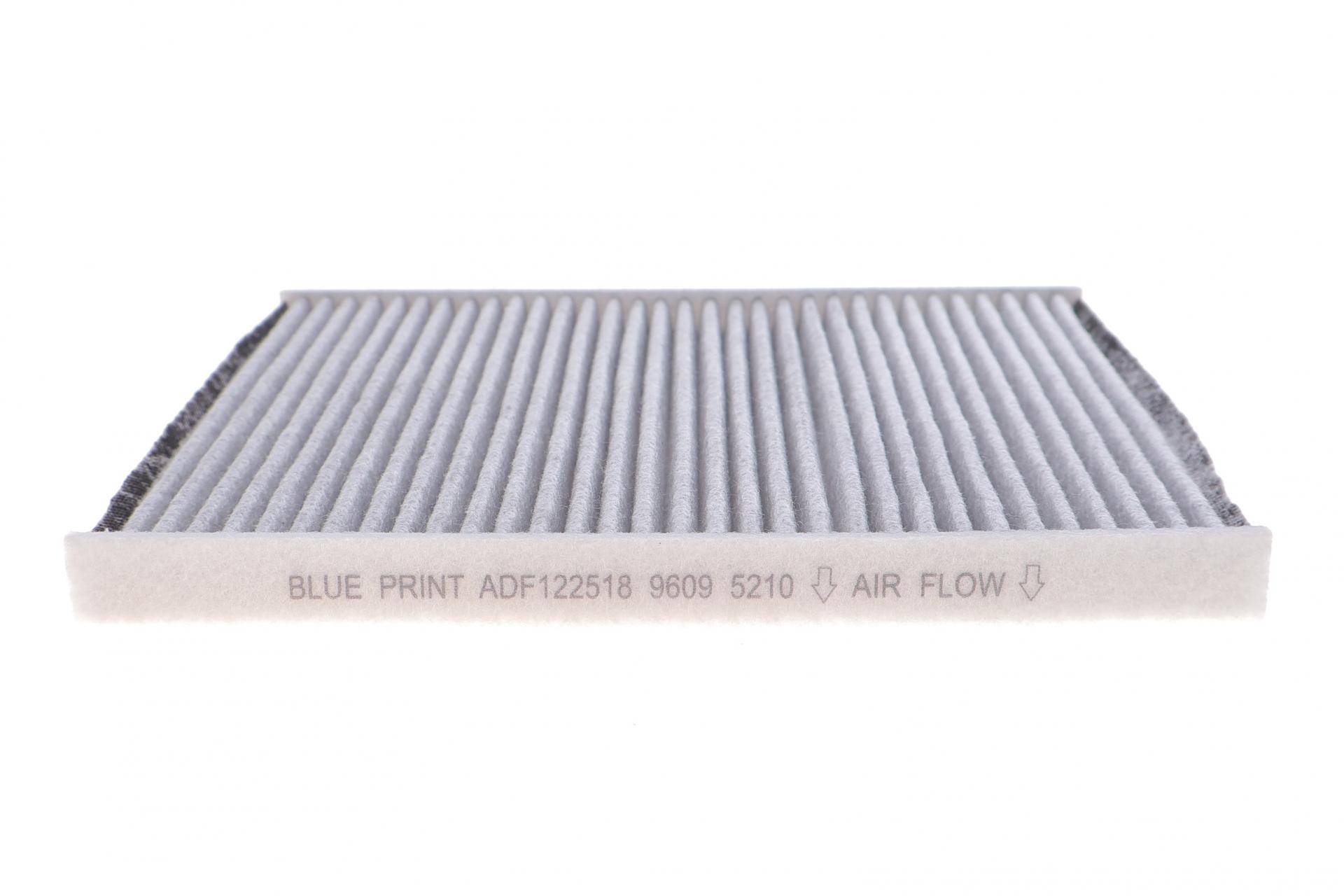 Фільтр салону Fiat Panda 1.1-1.4 JTD 95-/Ford Ka 1.2/1.3 TDCi 08-16 (вугільний)