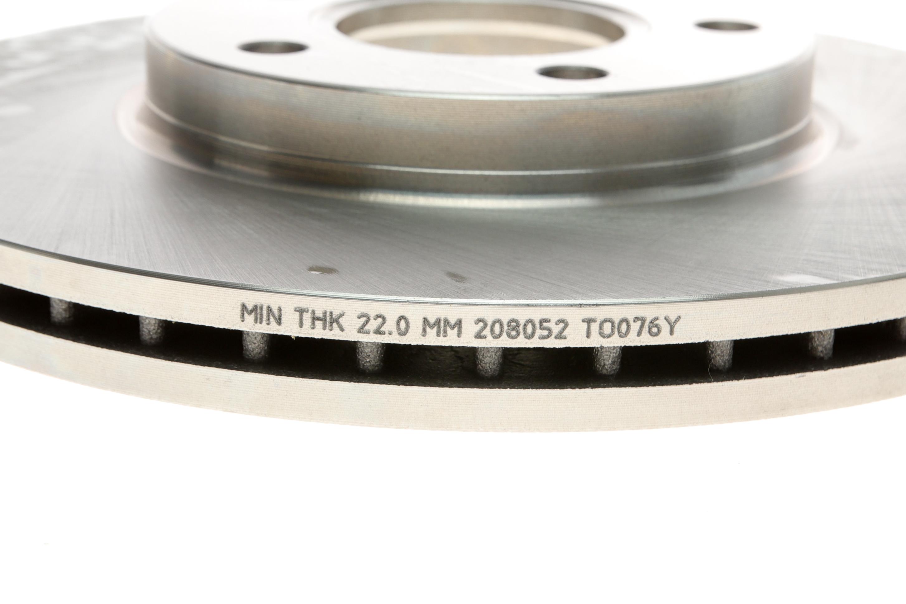 Диск гальмівний (передній) Nissan Juke/Tiida 10- (280x24) (лакований) (вентильований)