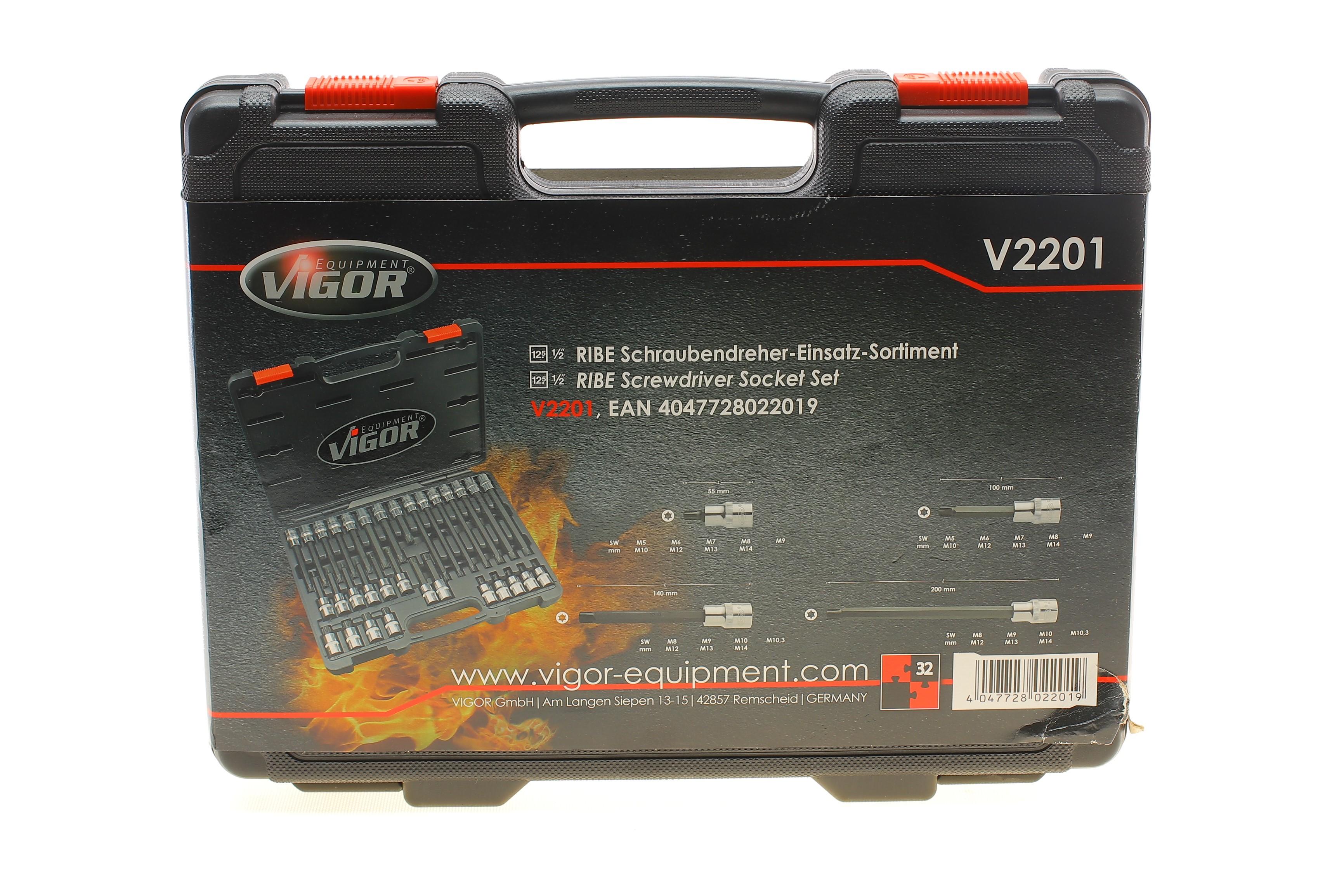 Набір головок 1/2" зі вставками MP 32 од.