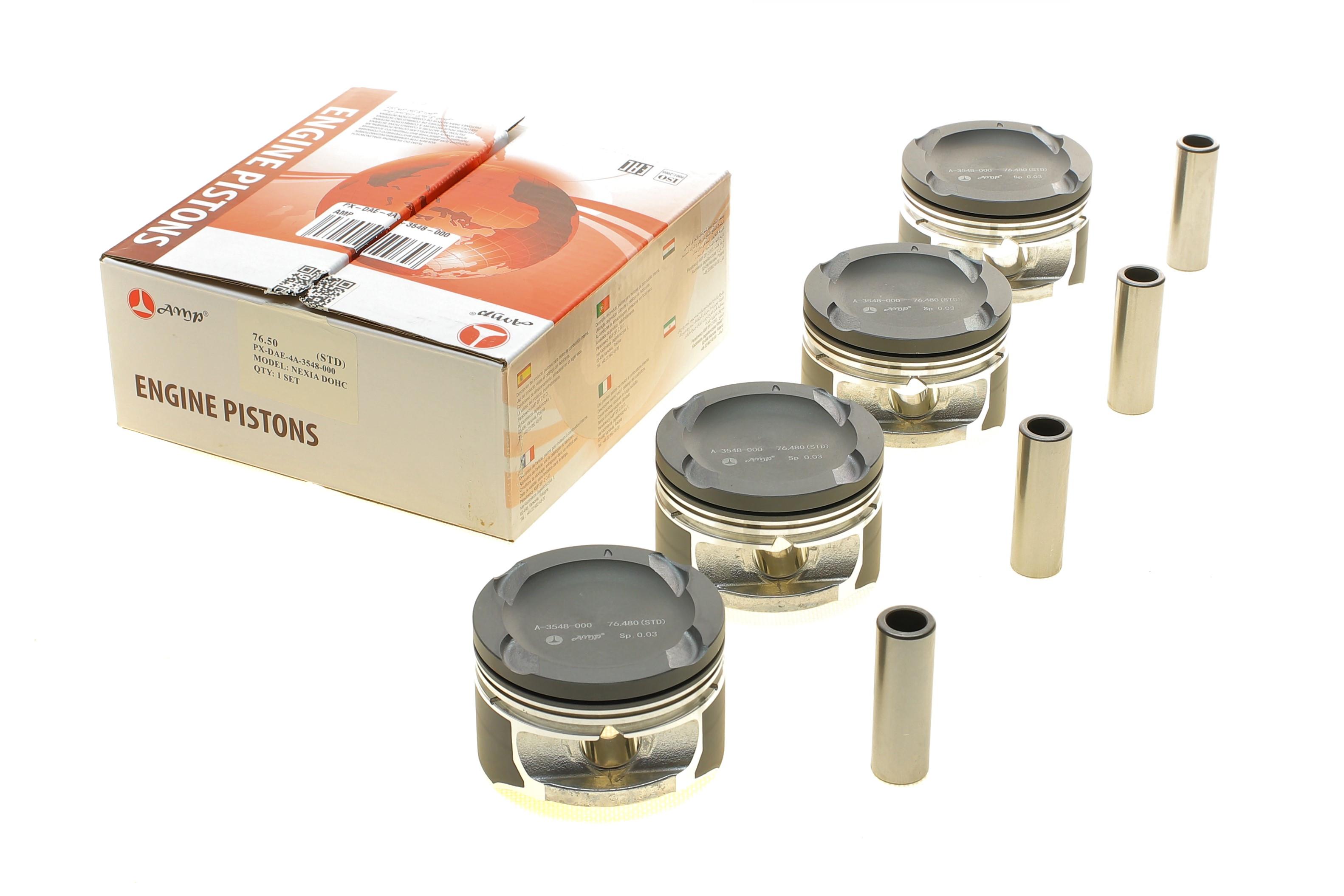 Поршень Daewoo Nexia 1.5 16V 97- (76.50mm/STD) (к-кт 4 шт)