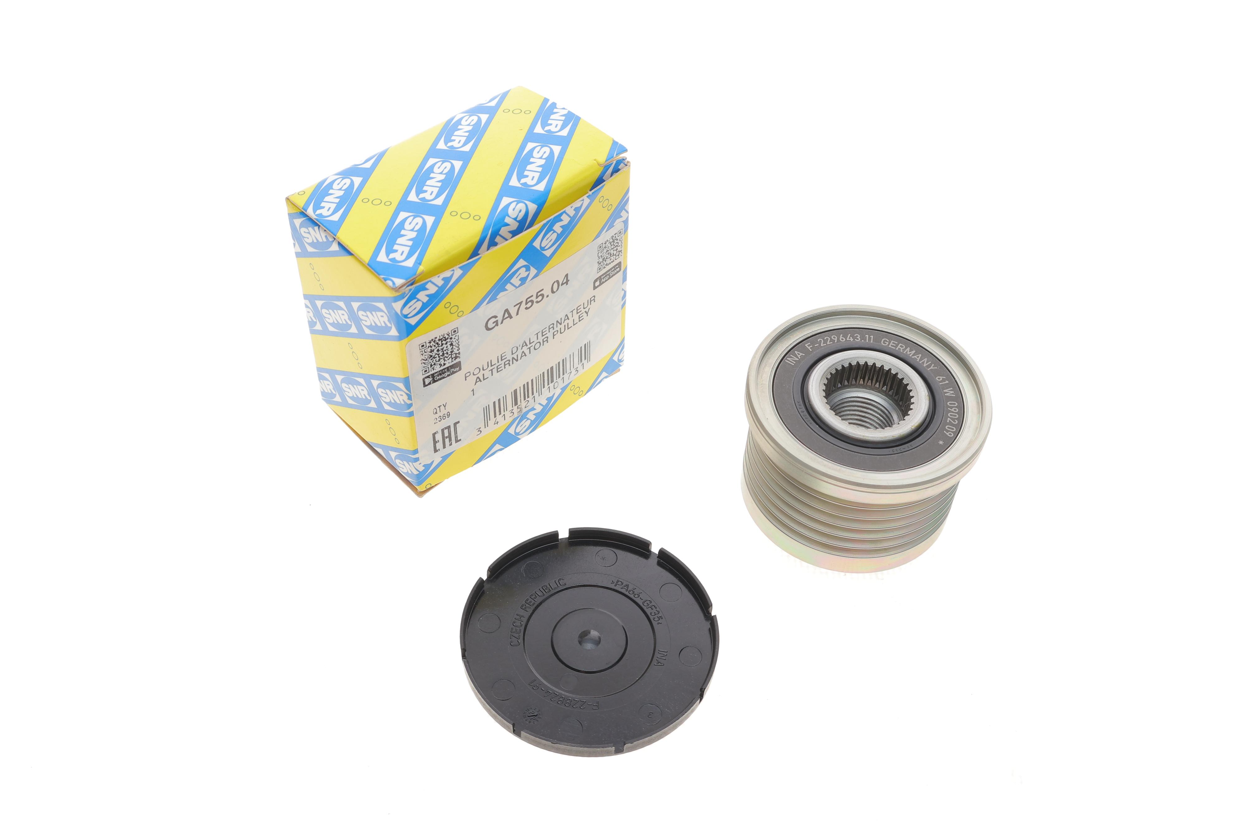 Шків генератора Renault Master/Trafic 1.9dCi (6PK) +AC