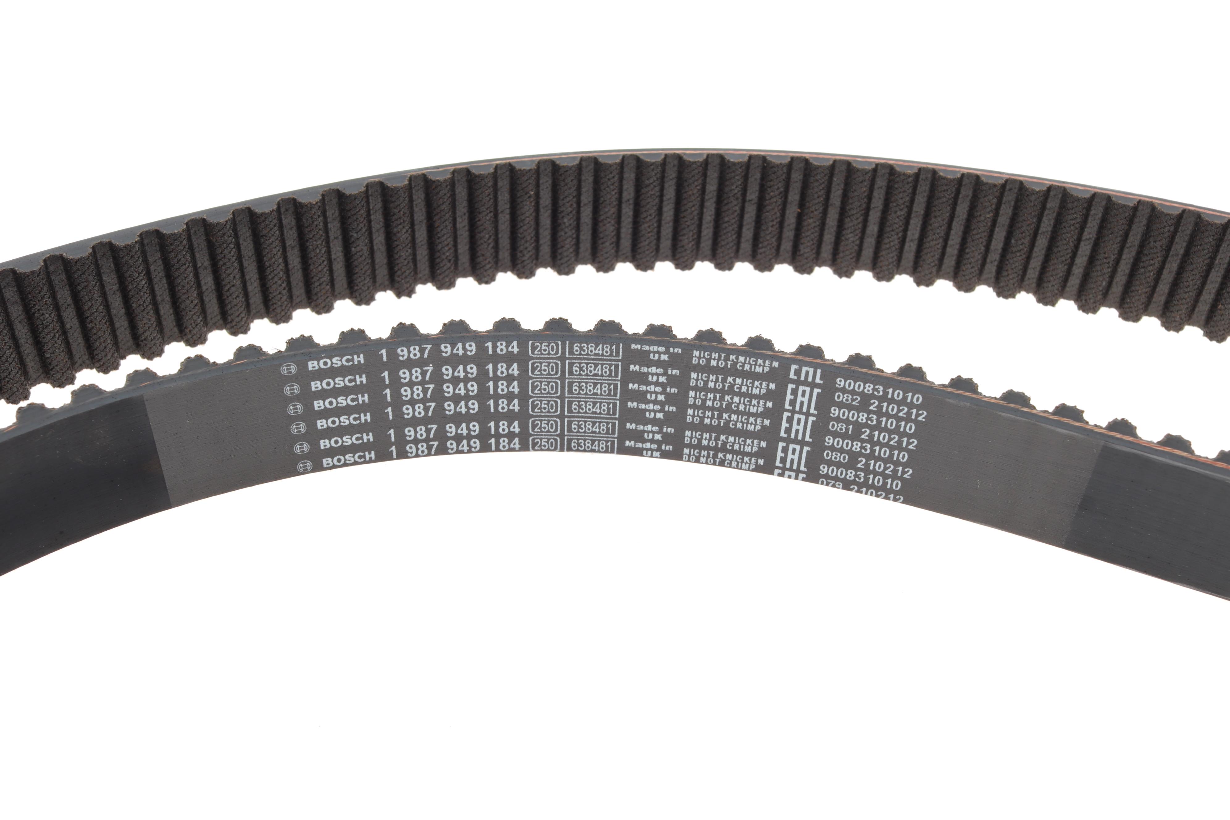 Ремінь ГРМ Fiat Doblo/Stilo/Siena/Palio 1.6 16V 98- (158x25)