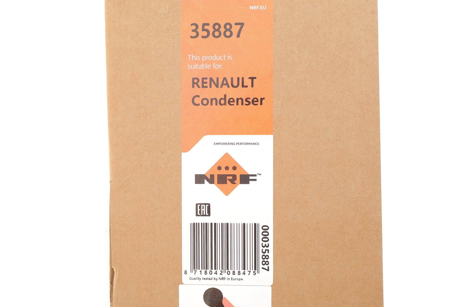 Радіатор кондиціонера (з осушувачем) Renault Clio/Megane/Scenic 98-10