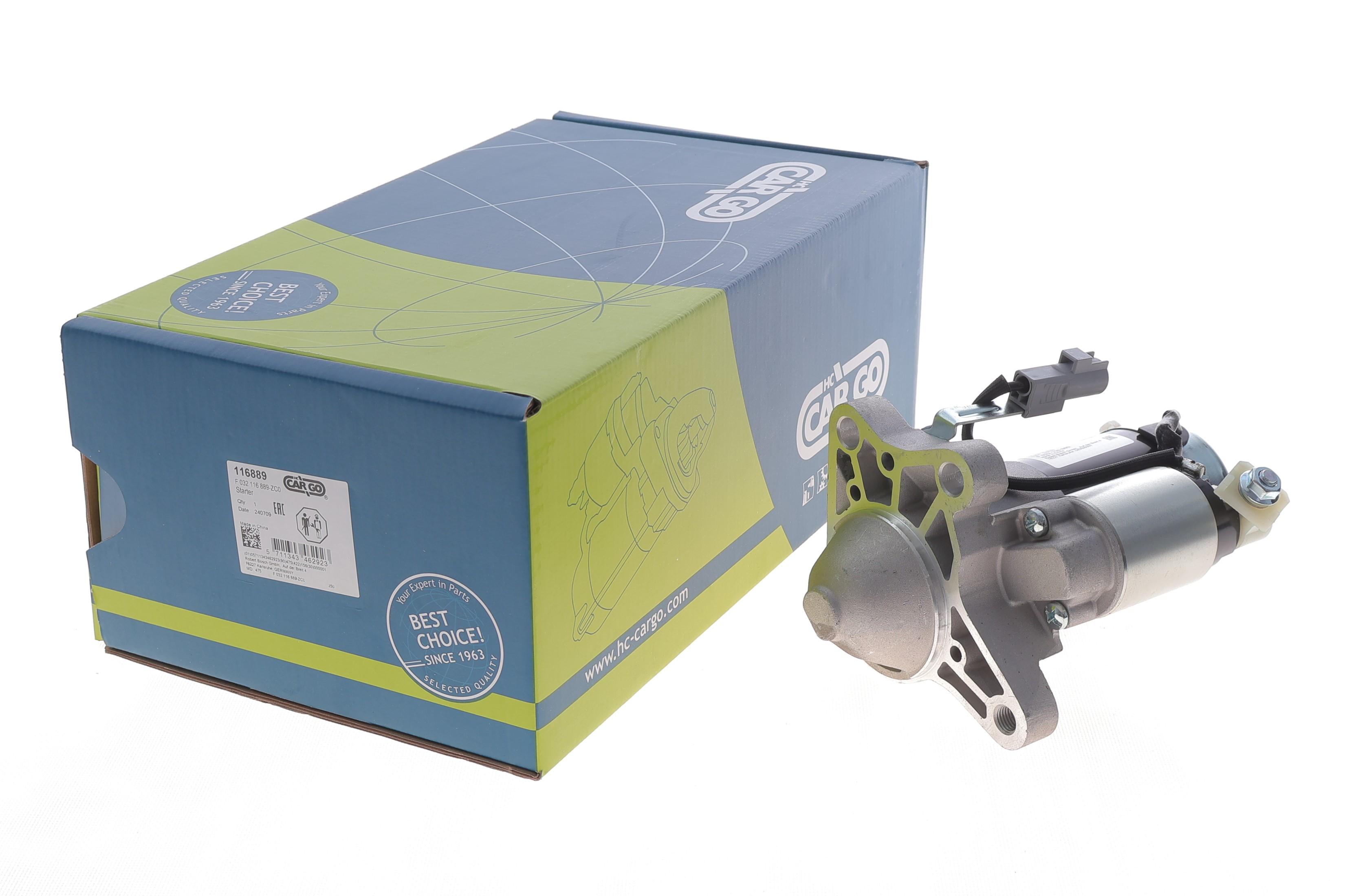 Стартер Mazda 3 13-19/6 12-/CX-5 2.2 D 12- (12V/2.2kw) (z=9) = 116889