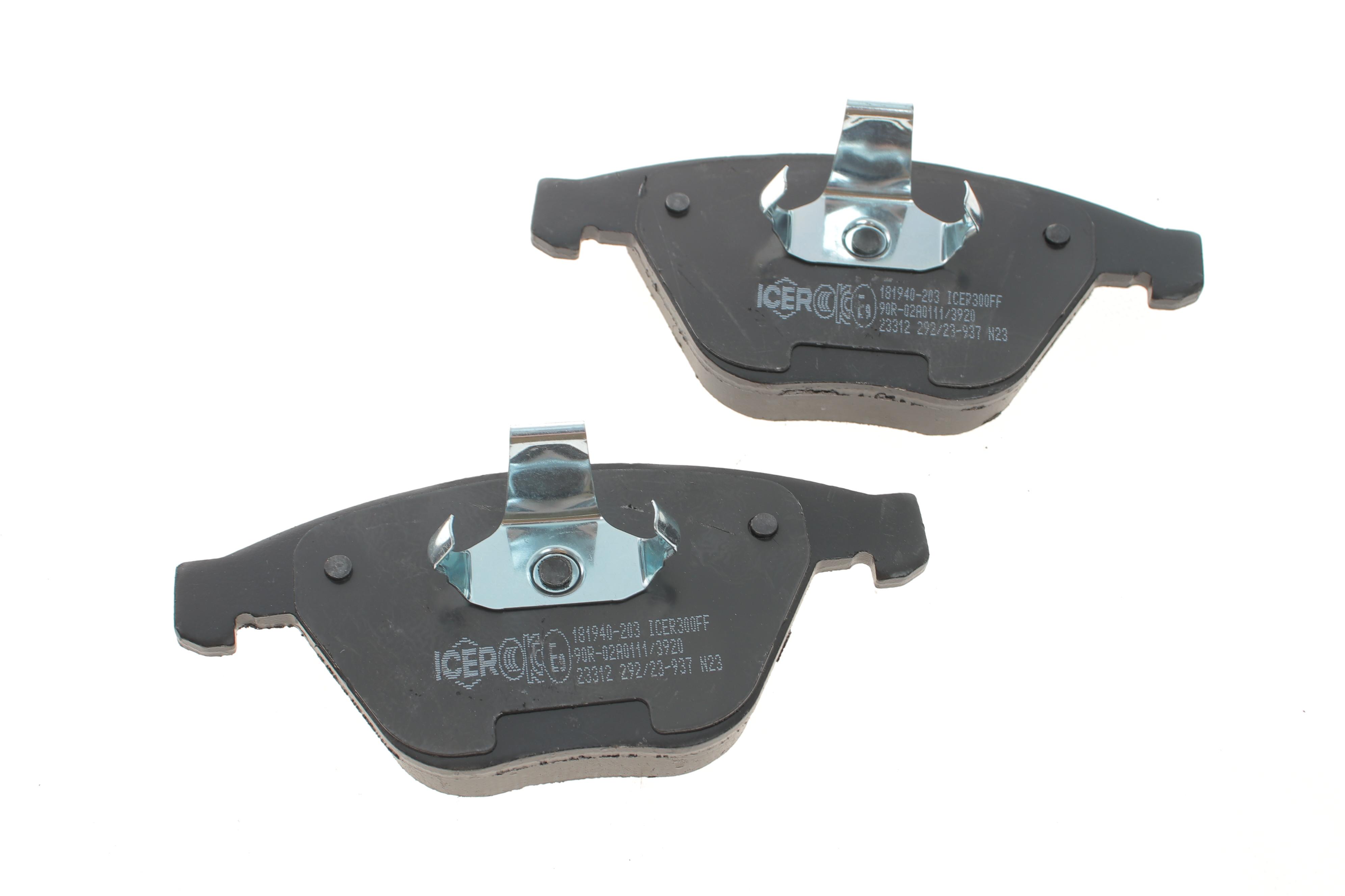 Колодки гальмівні (передні) BMW 5 (E60/E61) 02-10/6 (E63/E64) 07-10