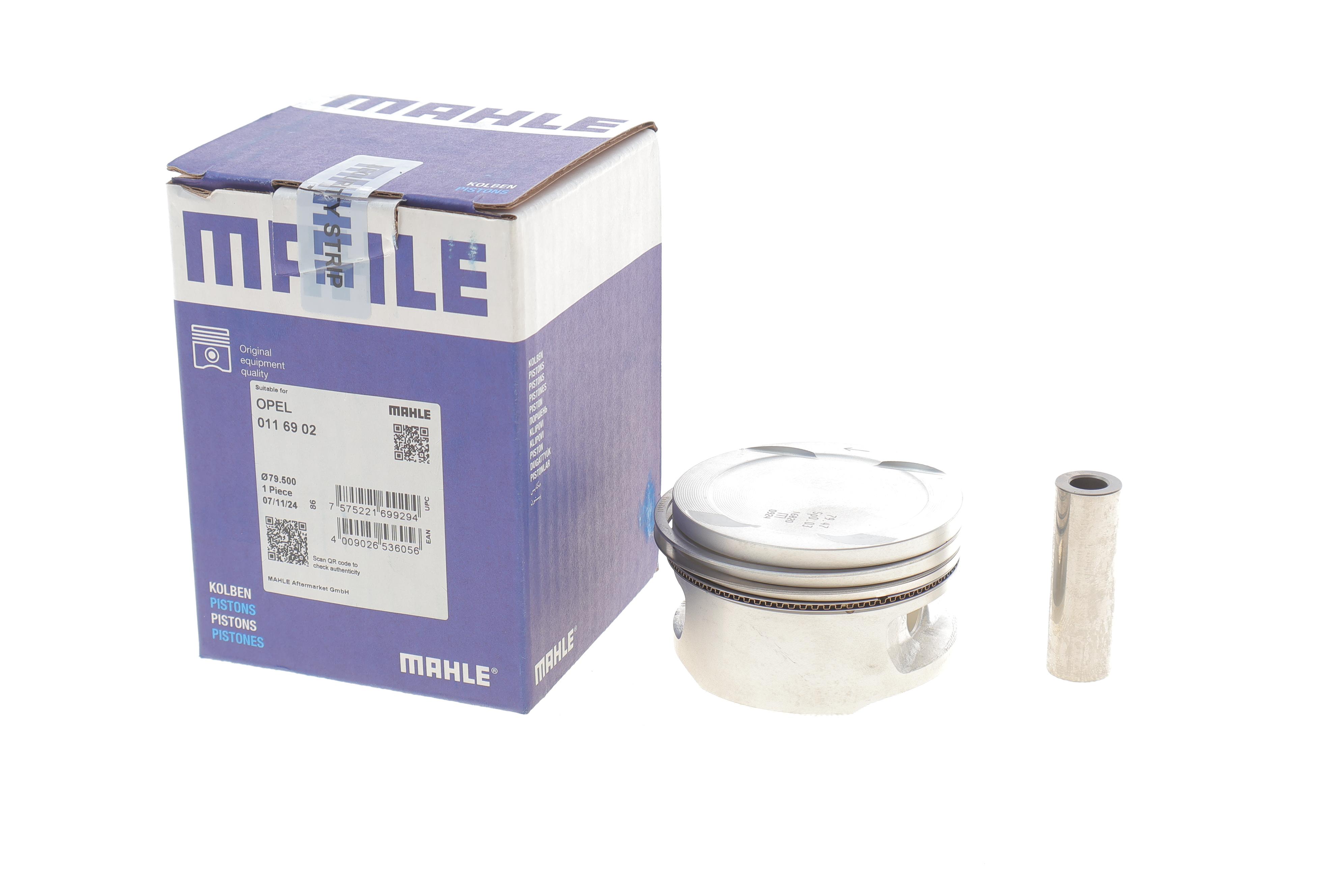 Поршень Opel Astra F 1.6i 16V 94-05/G 1.6 16V 98-05 (79.50mm/+0,50)