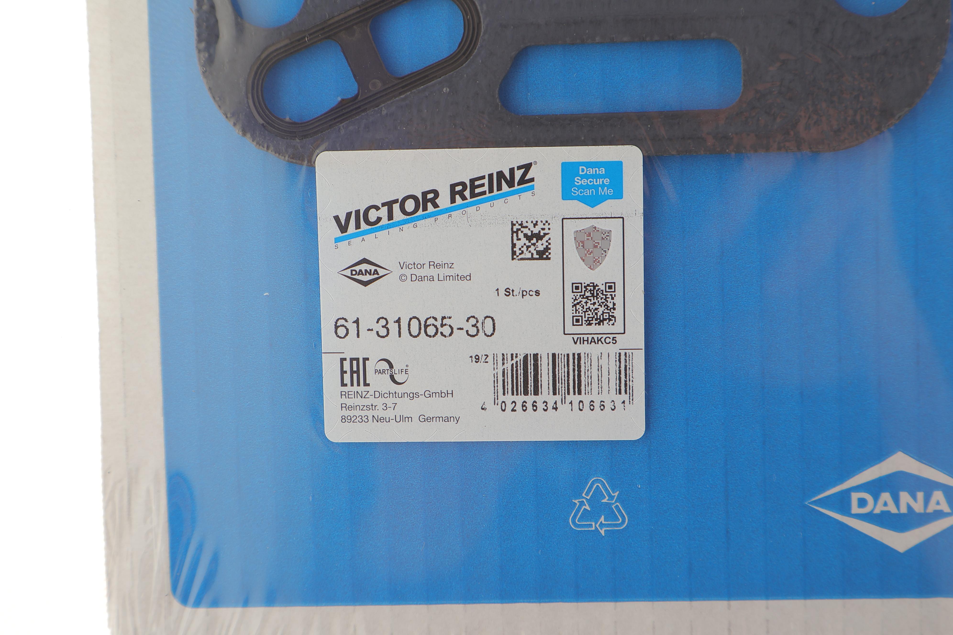 Прокладка ГБЦ Fiat Scudo/Citroen Jumpy 1.9D (1905), Ø84,00mm, 1,55mm, 4 метки