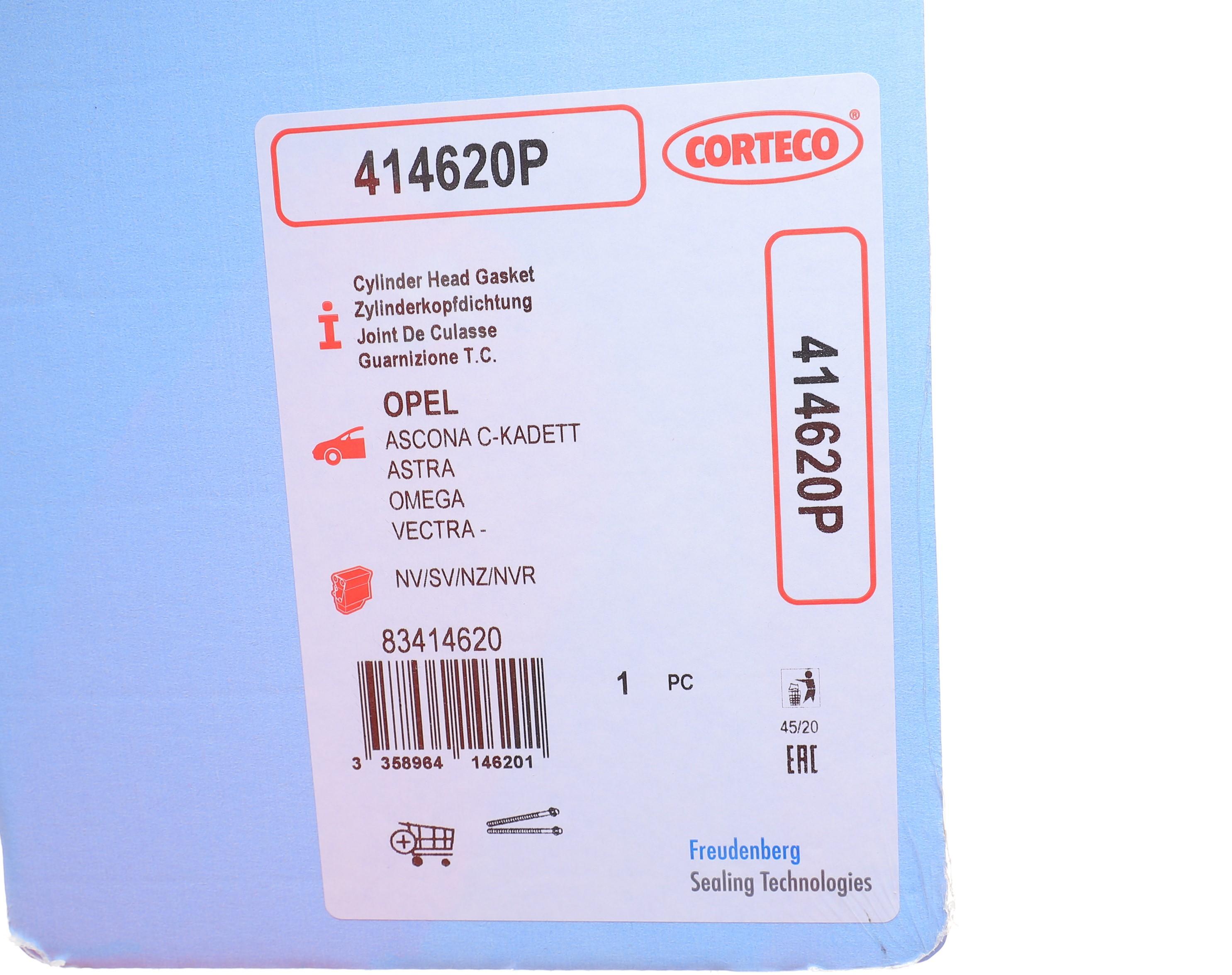 Прокладка ГБЦ Opel Omega A 1.8 -94 (1.3mm)