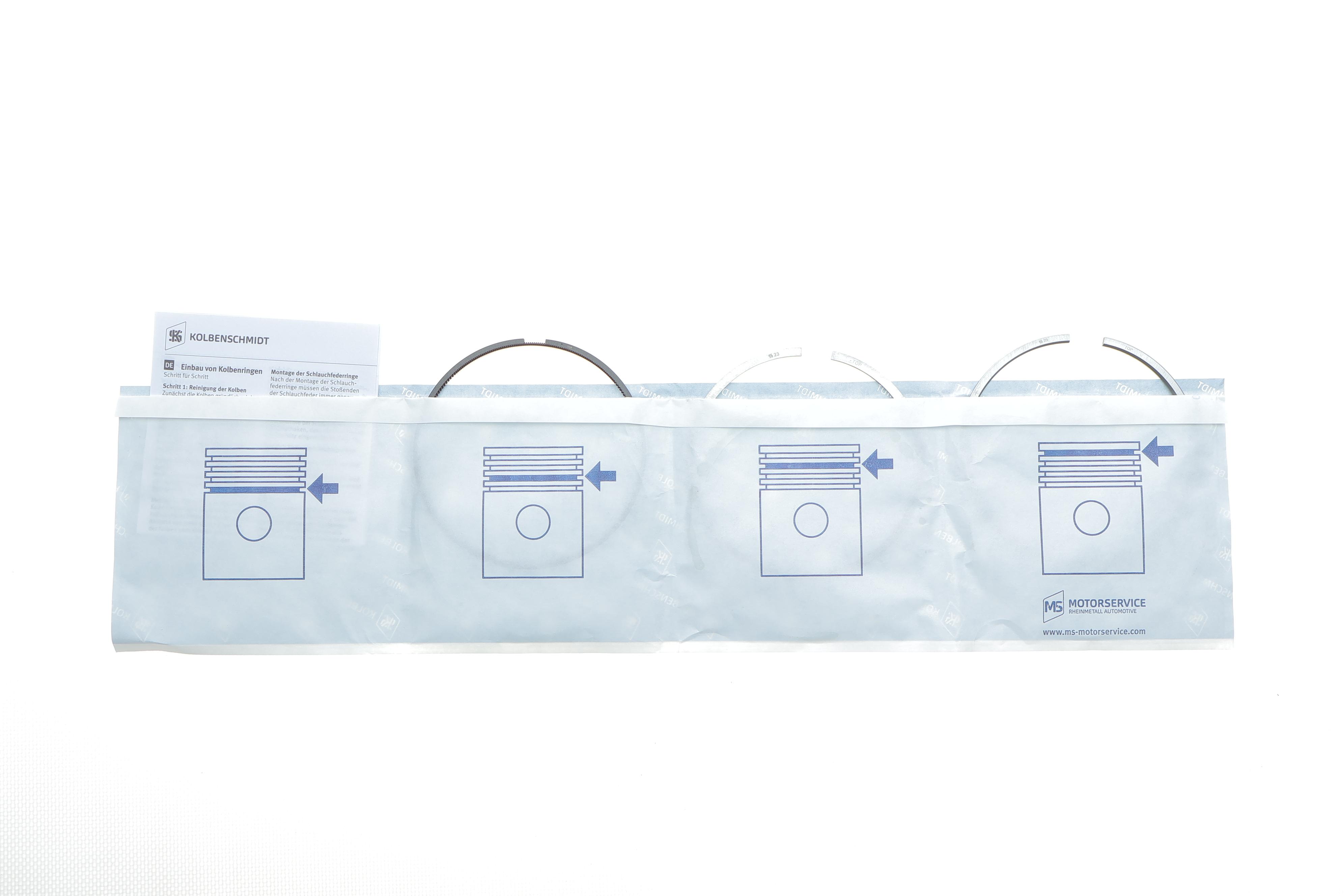 Кільця поршневі Fiat Ducato 2.3JTD 11- (88.0mm/STD)