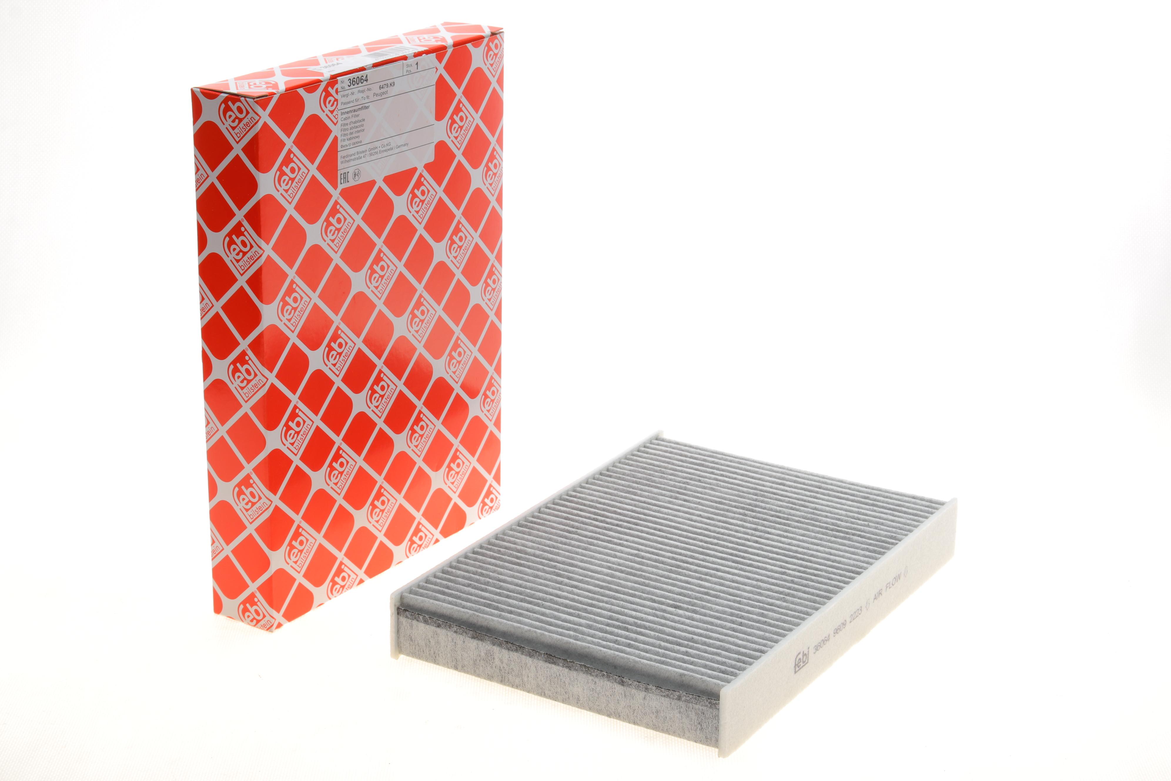 Фильтр салона Peugeot 508 10-18 (угольный)