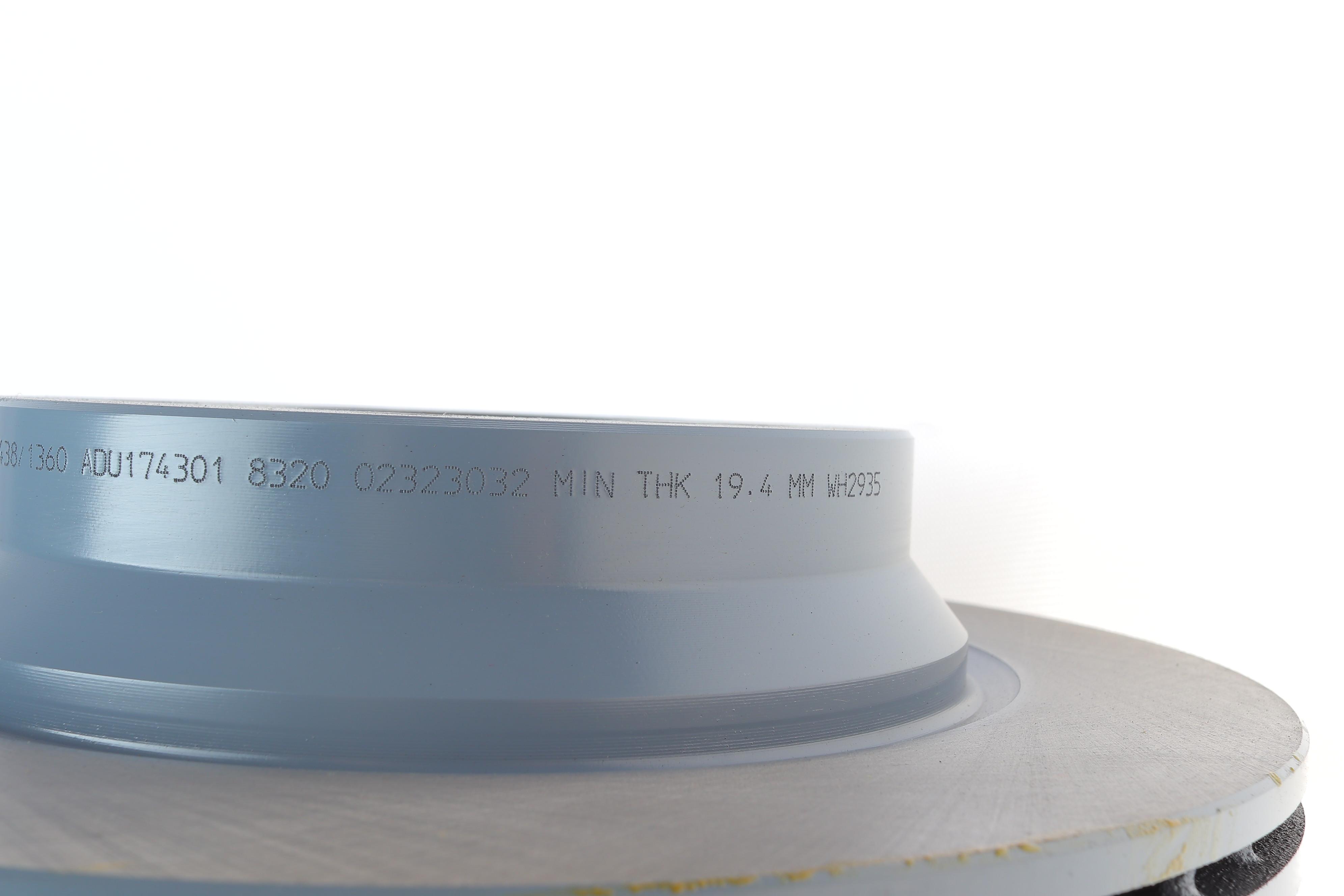 Диск тормозной (задний) MB E-class (W211/W212/S211/S212) 02-09 (300x22) (с покрытием)