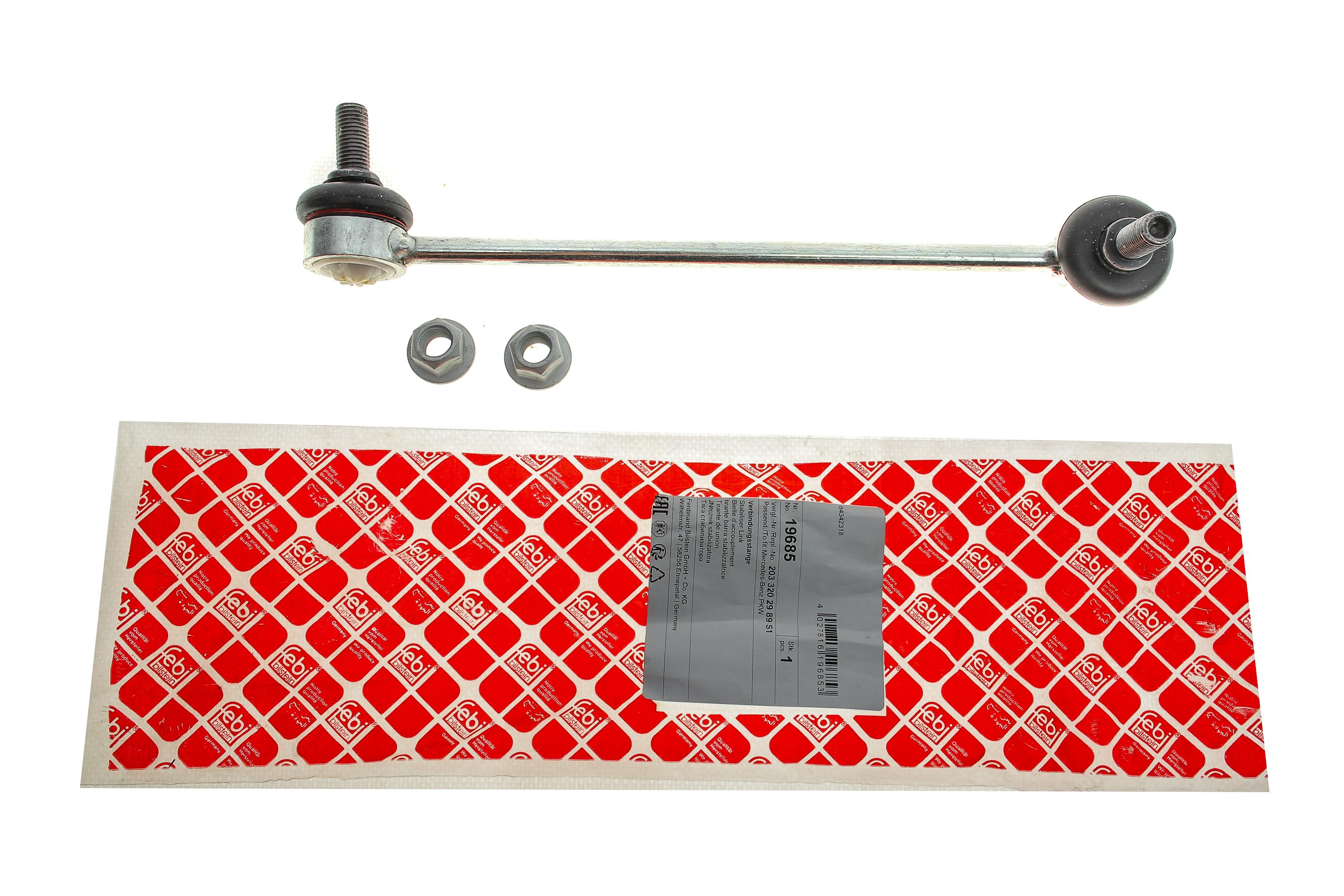 Тяга стабилизатора (переднего) MB C-class 00-08