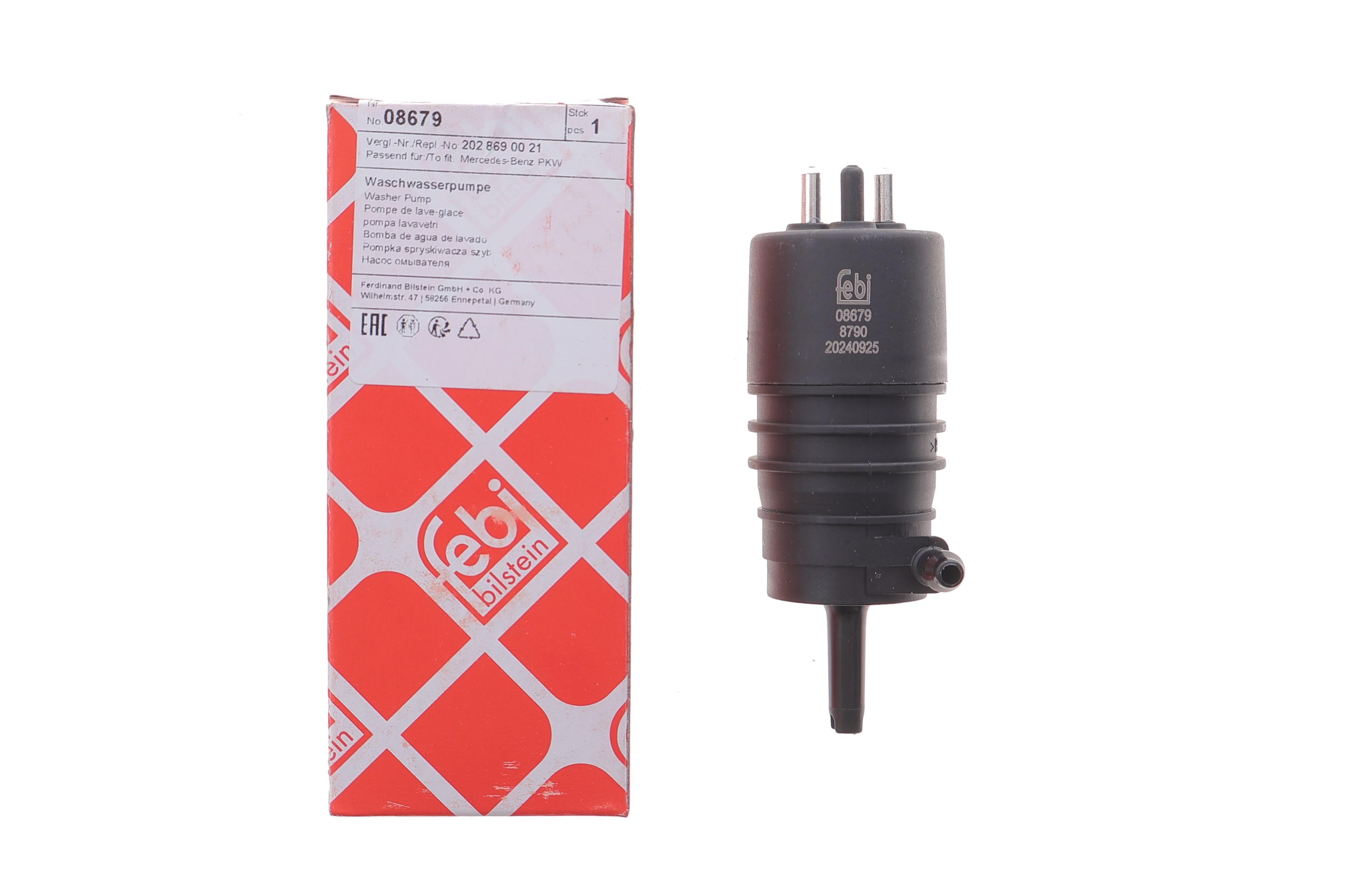 Насос омывателя стекла (моно) MB E-class (W124) 93-95