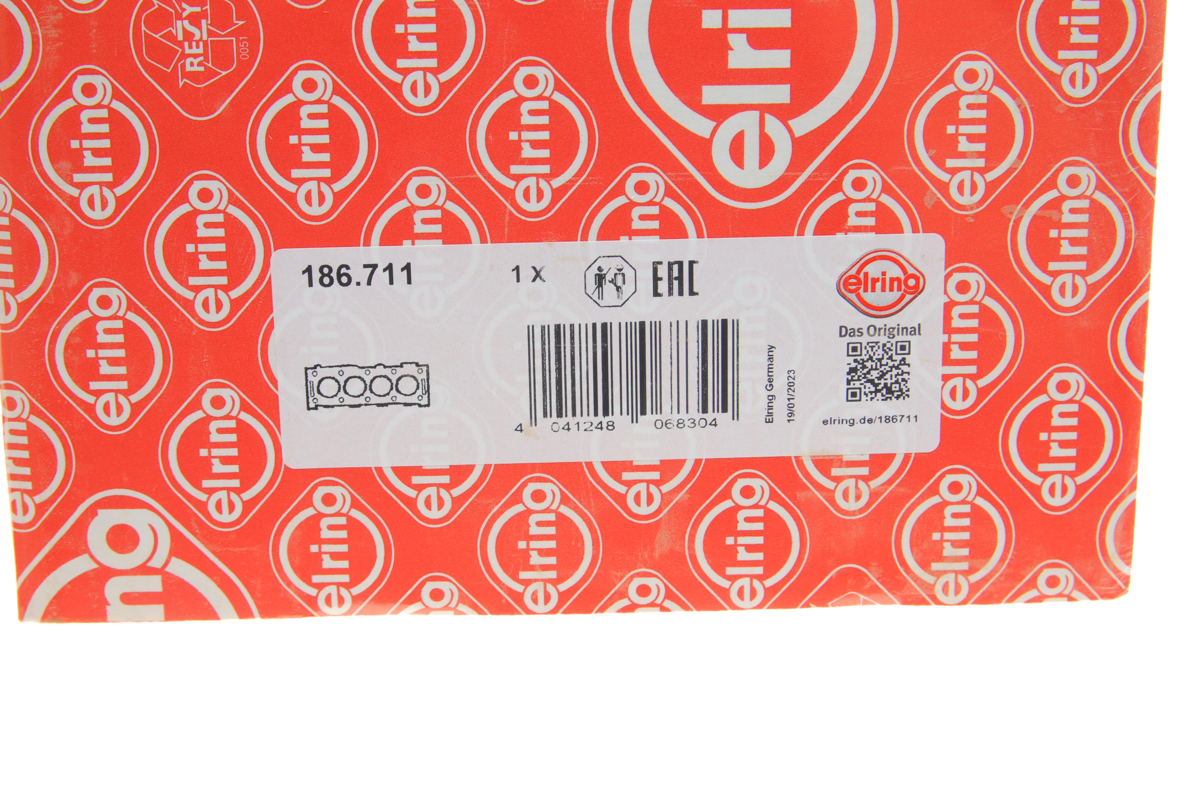 Прокладка ГБЦ Opel Astra F/G/Corsa B/Vectra B 1.6 94-02 (1.27mm)