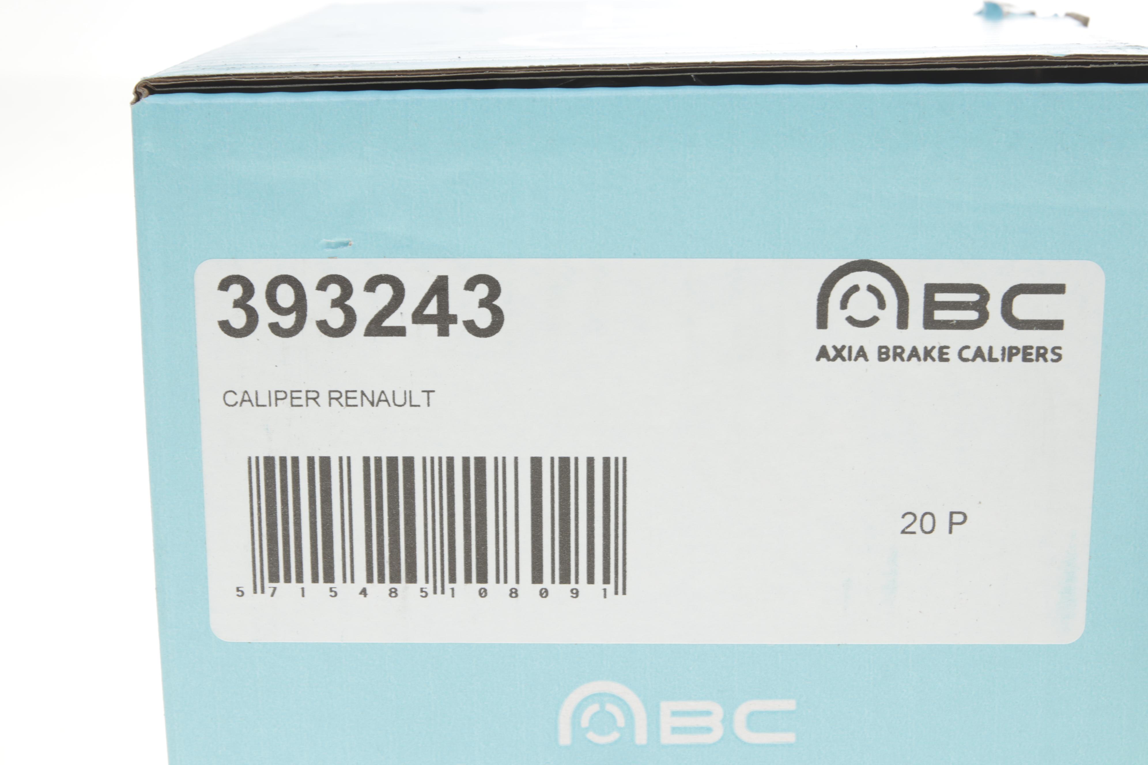 Супорт гальмівний (задній) (R) Renault Espace IV/Laguna II 01- (d=38mm) (Ate)