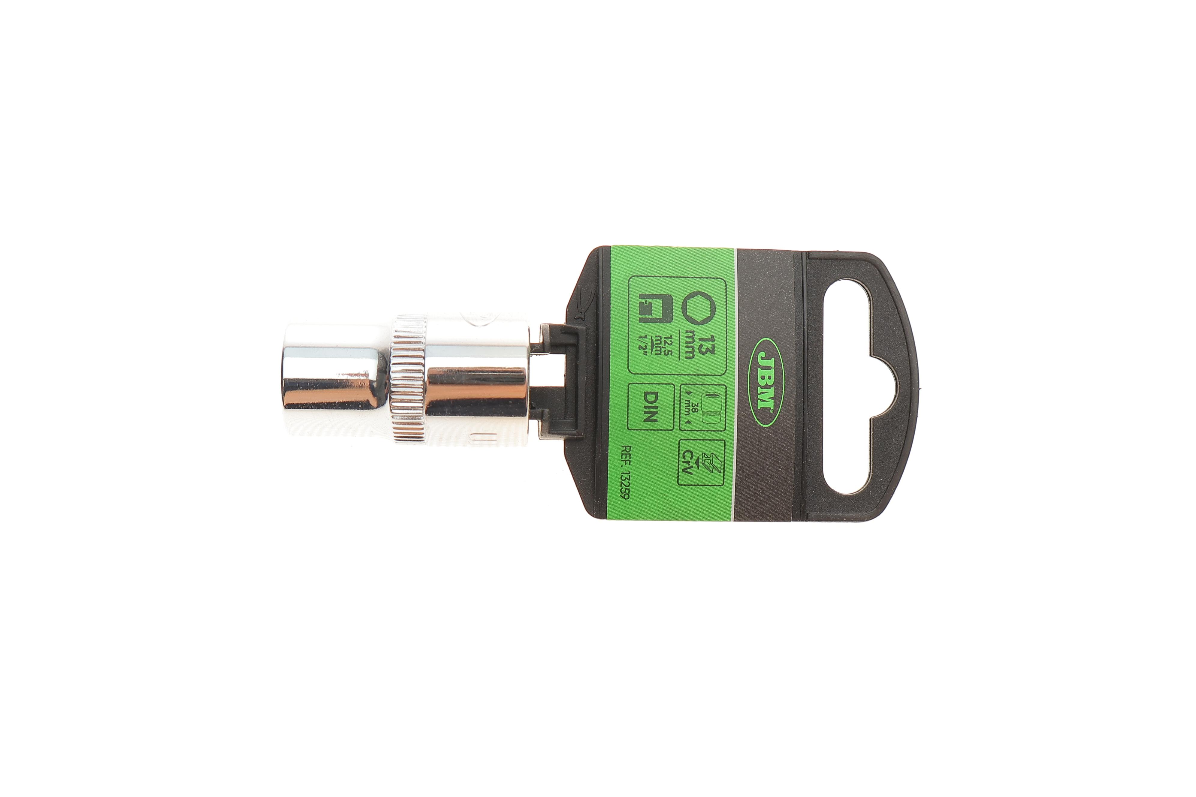 Головка торцева 1/4" 13 мм (хромована)