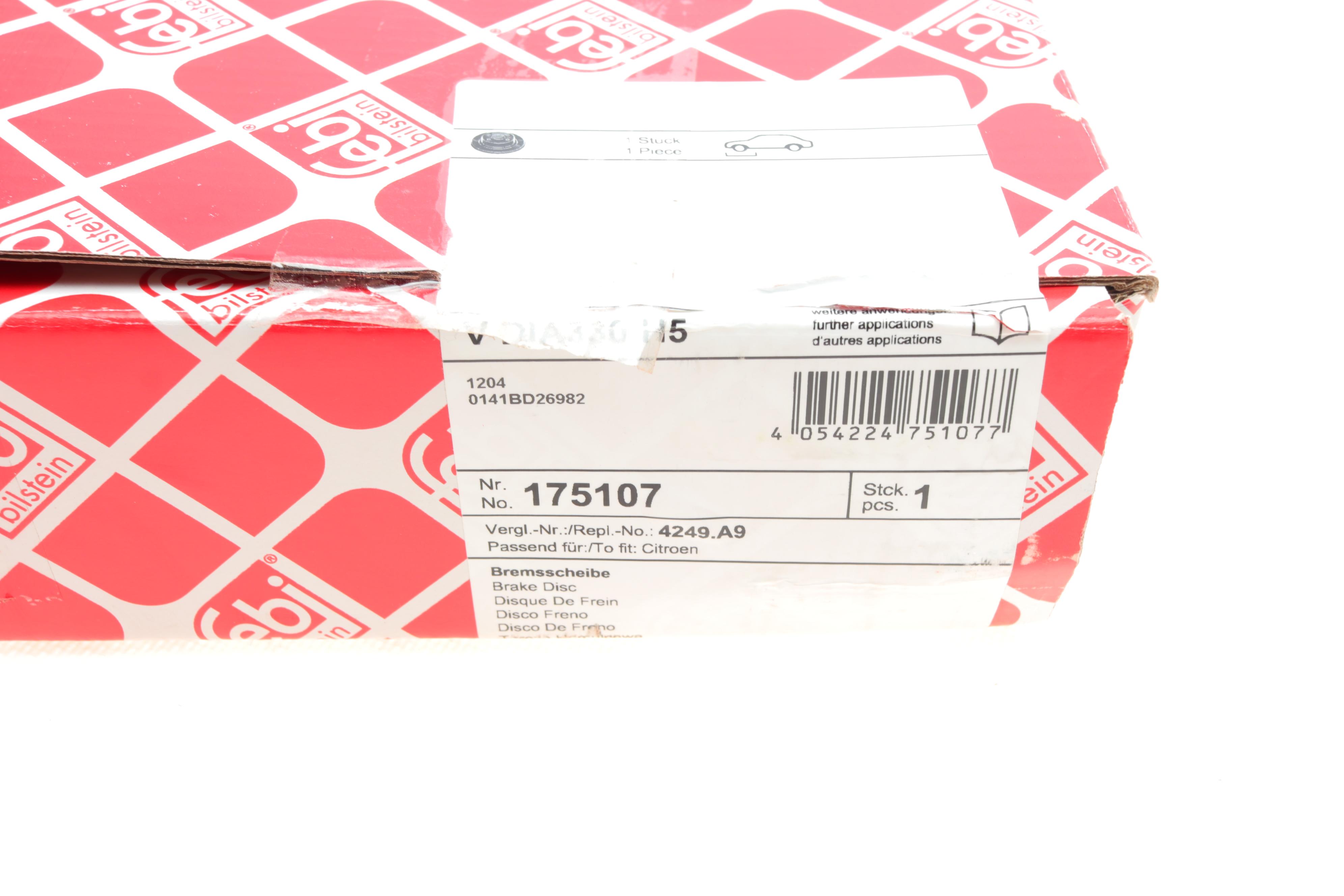 Диск гальмівний (передній) Peugeot 407 04-10/Citroen C5/C6 05- (329.8x30)