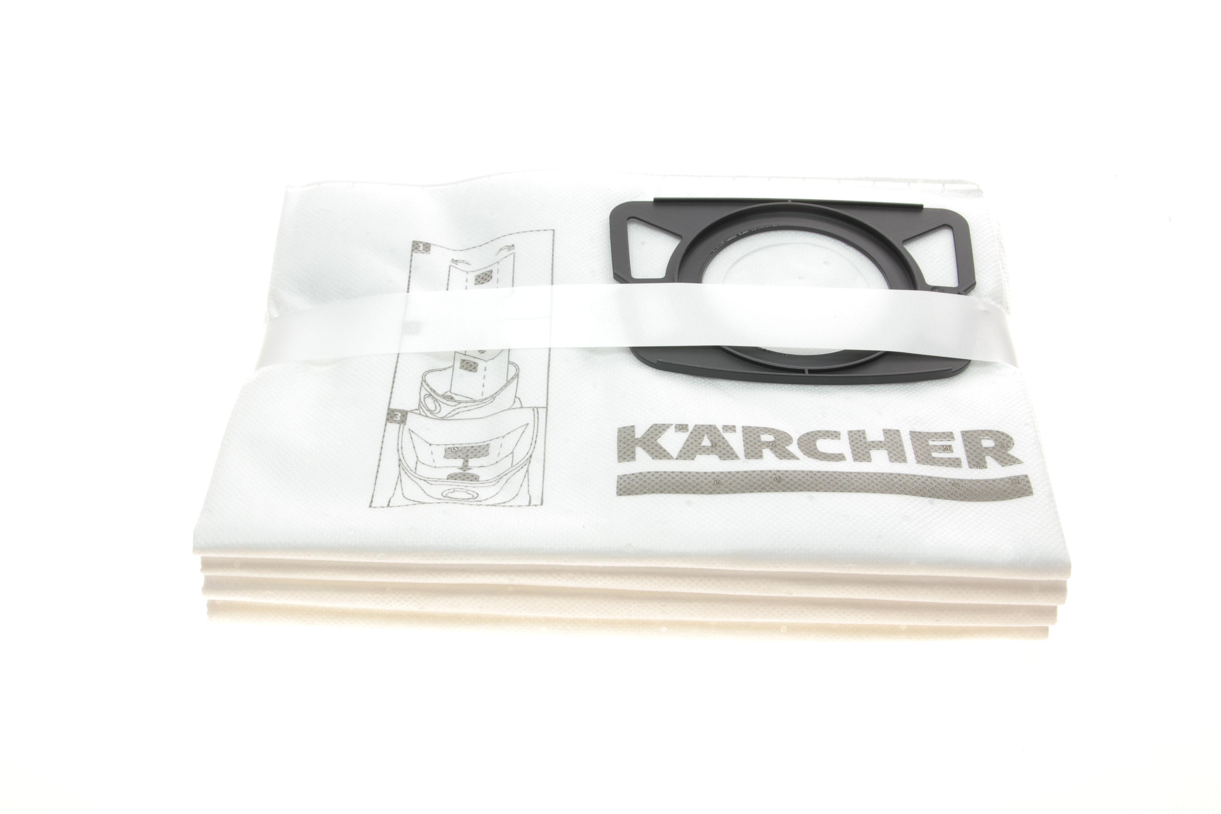 Фільтр-мішки флісові (WD 2 Plus/WD 3/WD 3 Battery/KWD 1-3) (4шт)