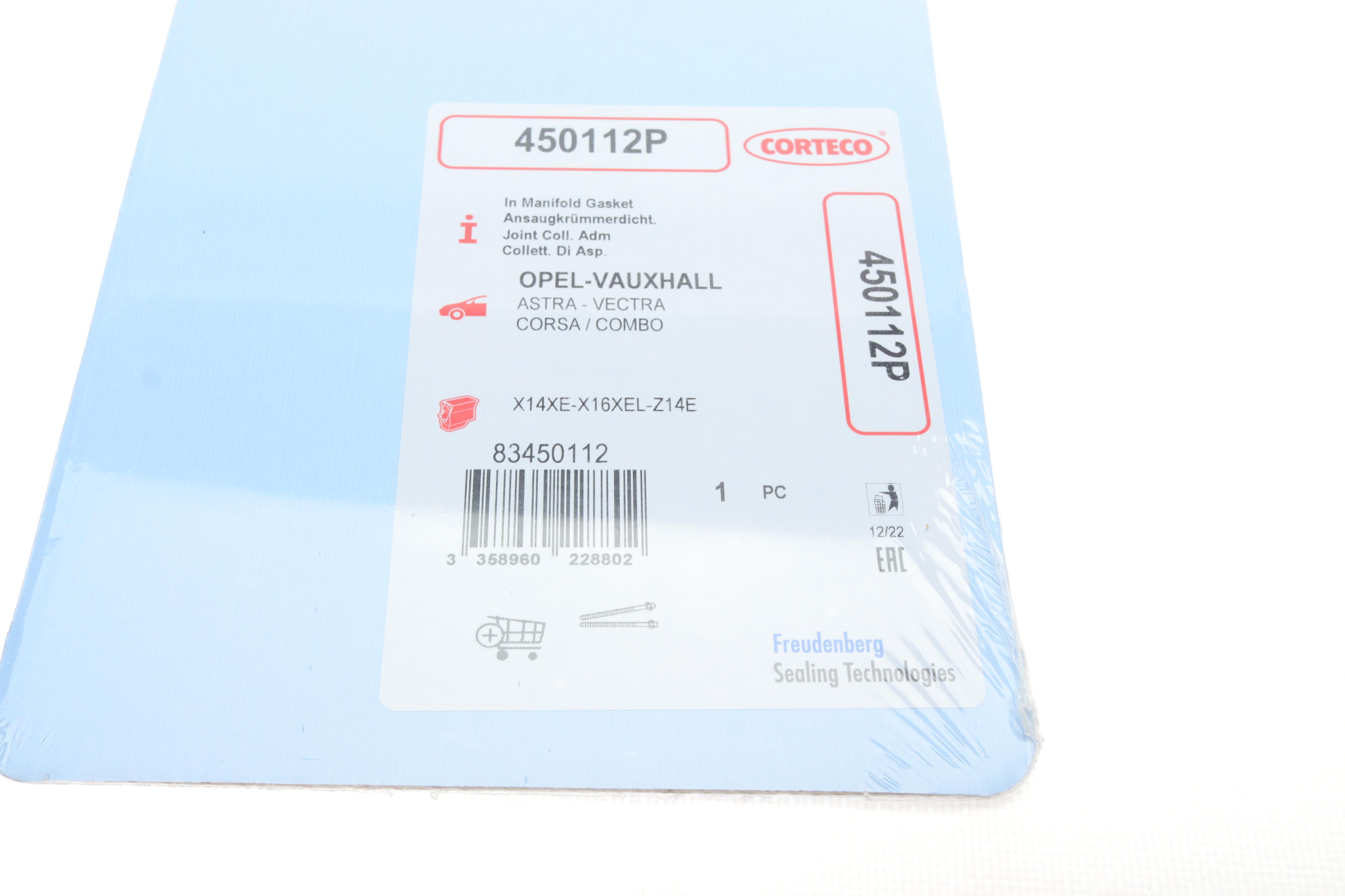 Прокладка коллектора впускного Opel Combo 1.6 CNG 05-