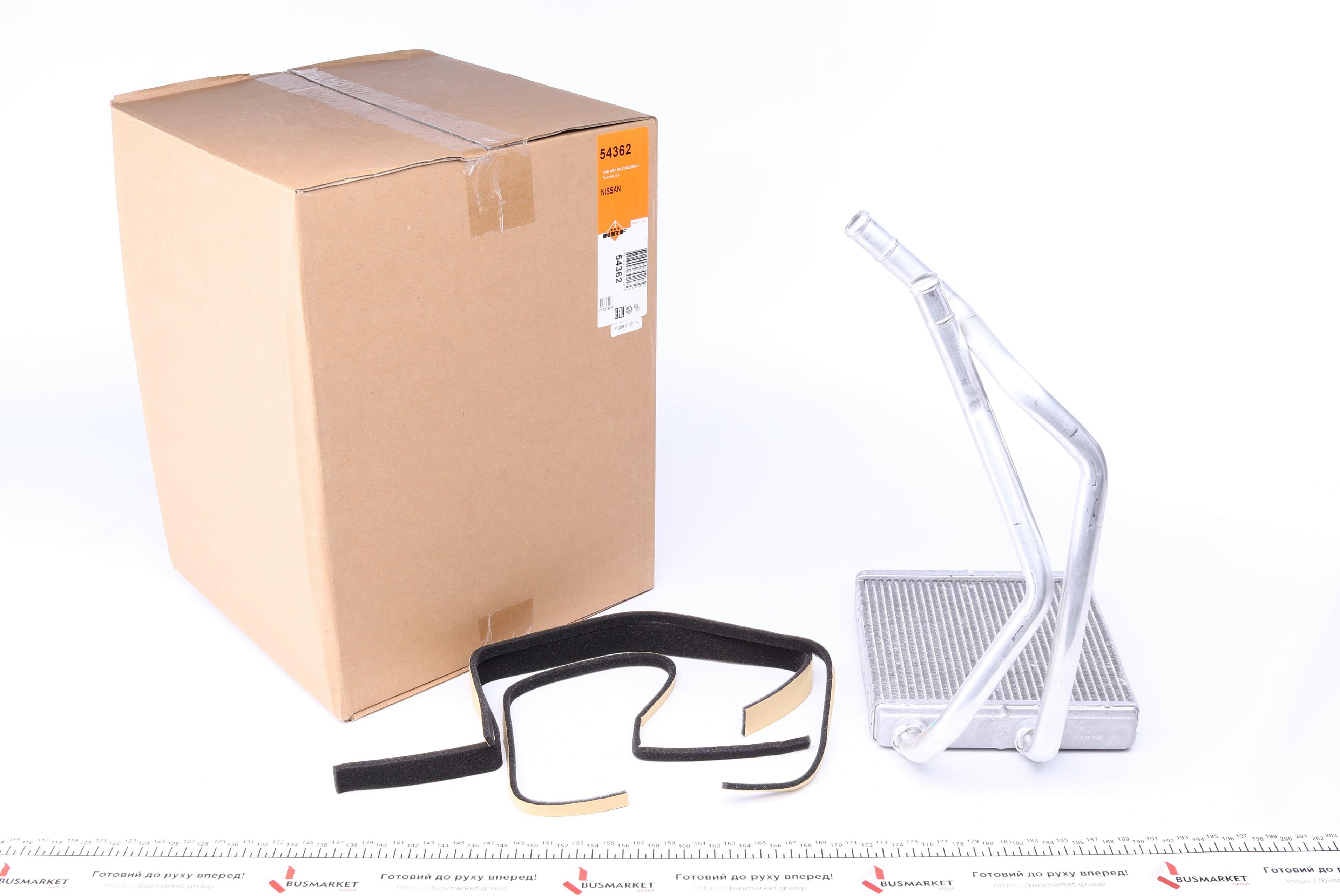 Радіатор пічки Nissan Qashqai/X-Trail 07-14