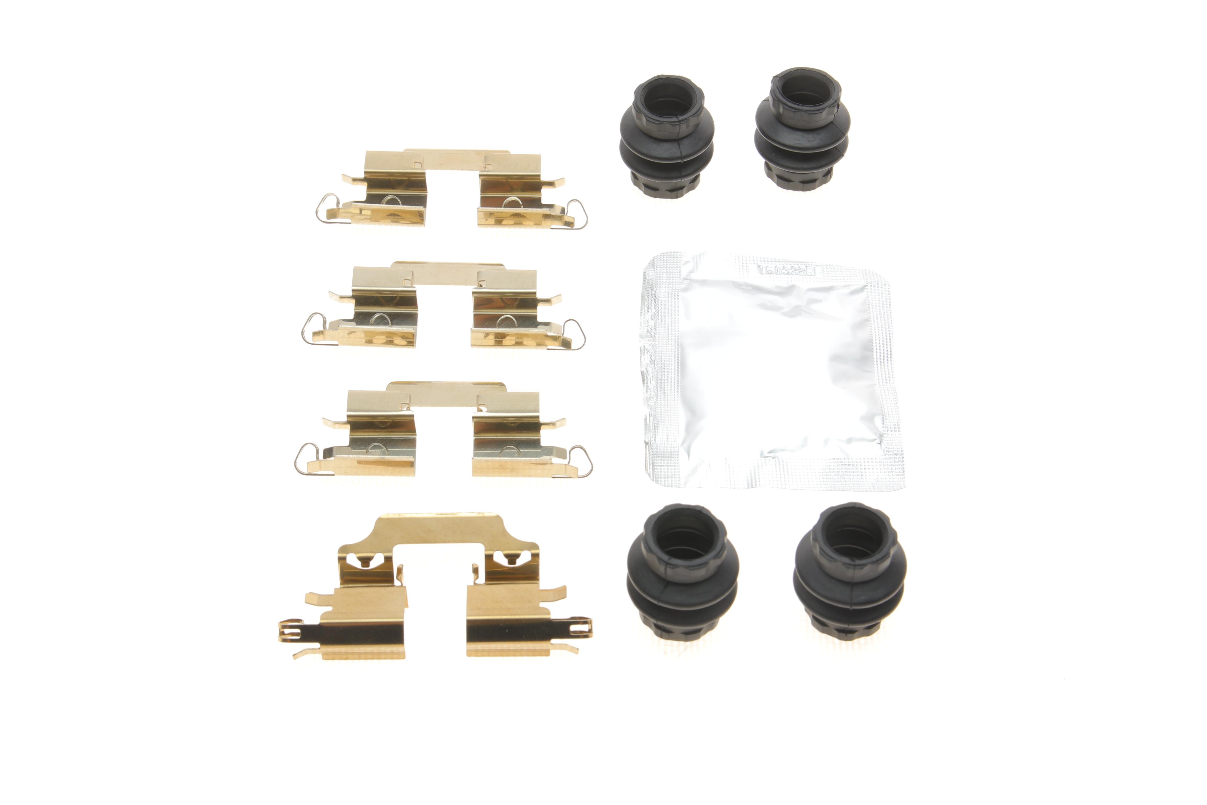 Планка супорта (заднього) прижимна (к-кт) Renault Megane III/IV/Scenic III 08- (Trw)