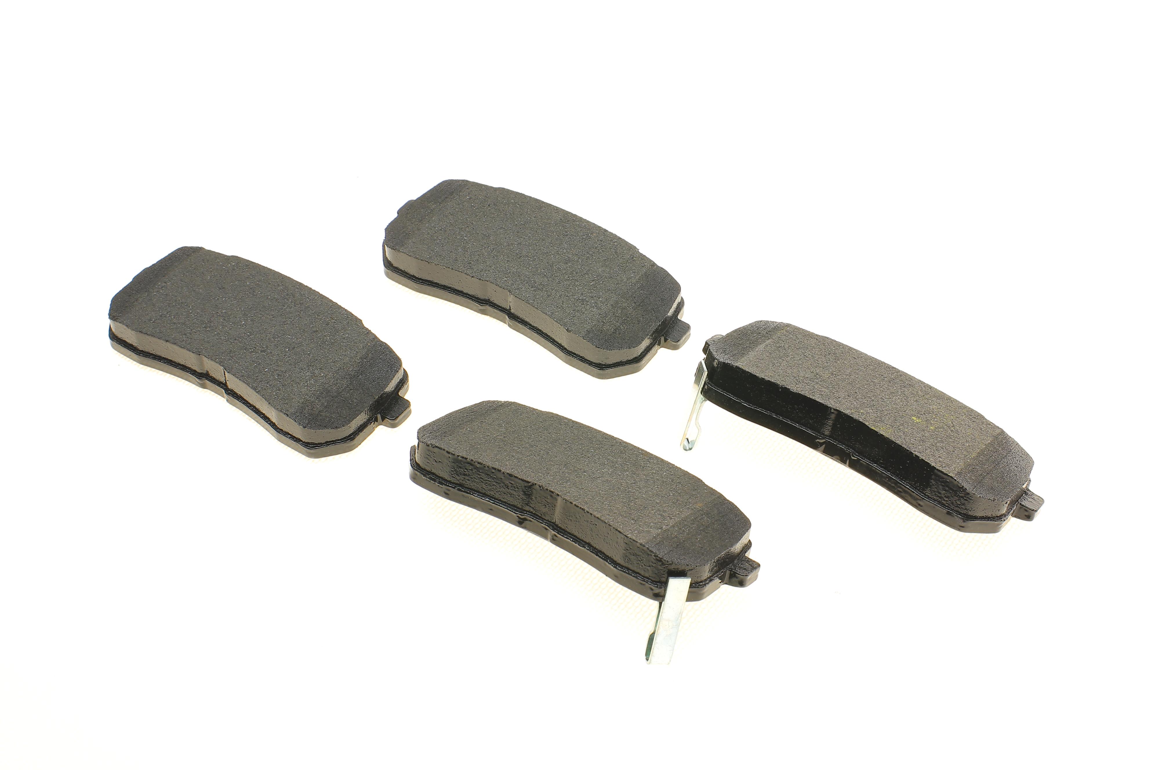 Колодки гальмівні (задні) Hyundai H-1 07-/iX55 08-12/Kia Carnival 05-15/Sorento 15- (Mando) Q+