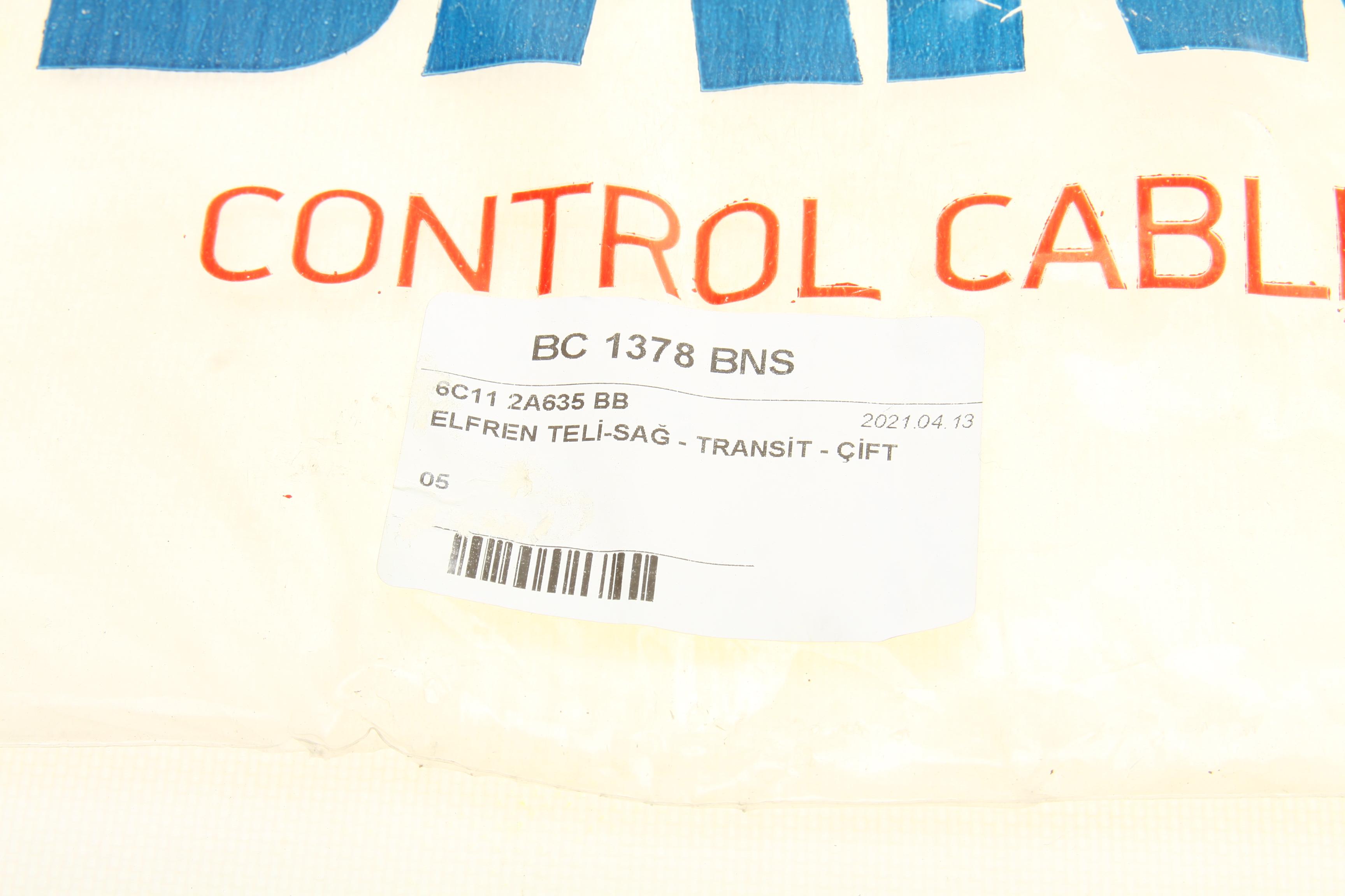 Трос ручника (задній) (R) Ford Transit 06- (1270/1070mm)