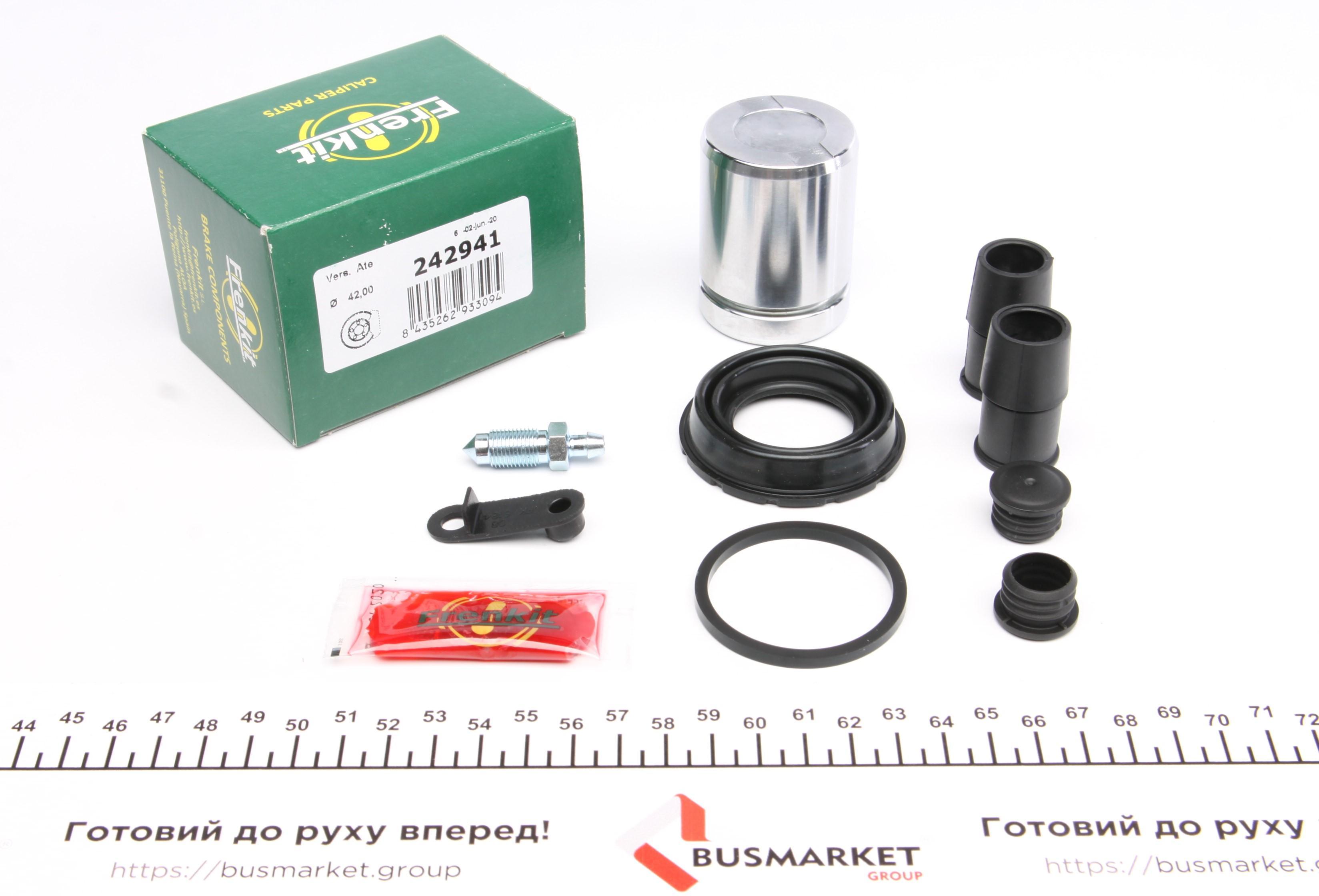 Ремкомплект супорта (заднього) MB M-class (W164) 05- (d=42mm) (+поршень) (Ate)