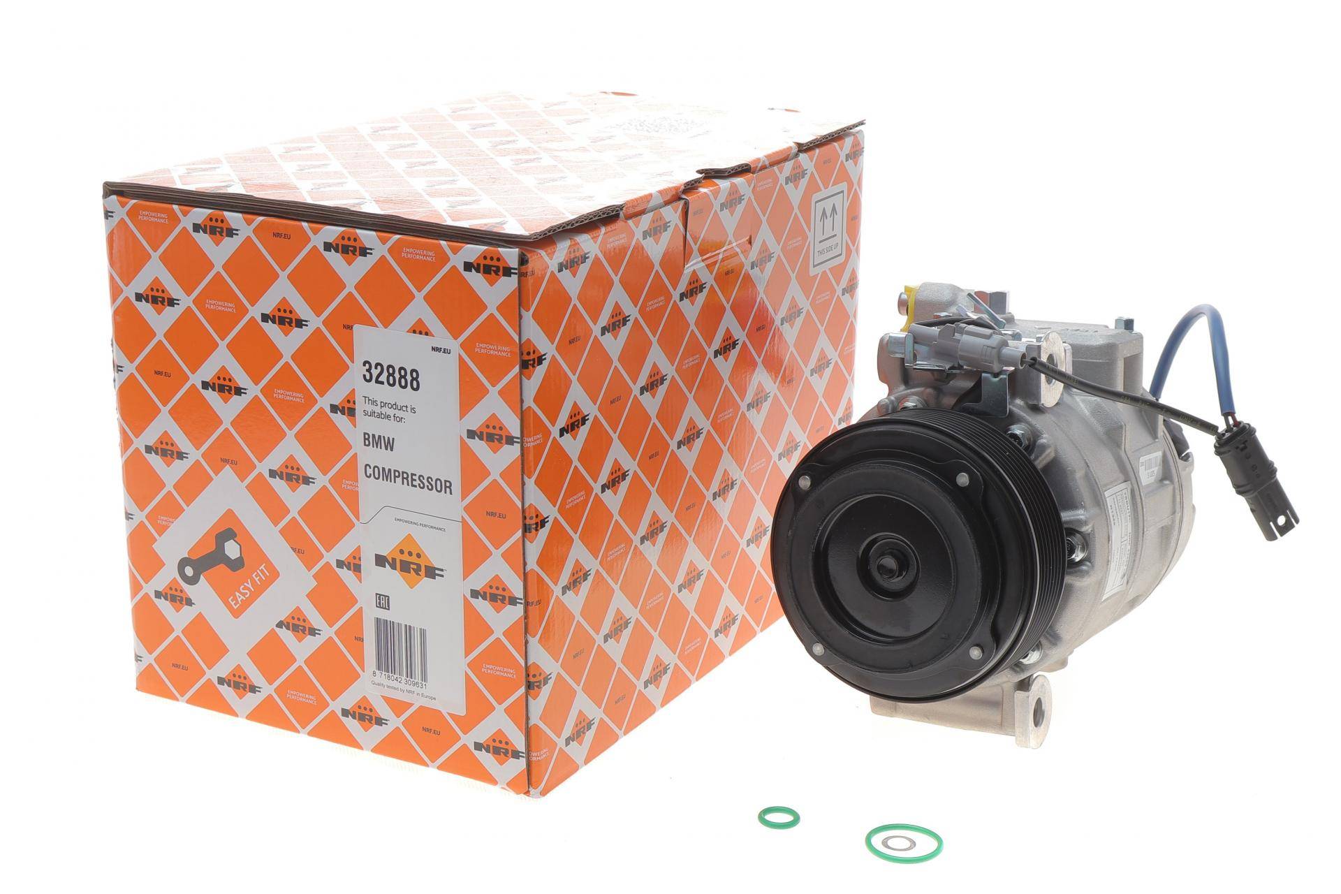 Компресор кондиціонера BMW 5 (F10/F11) 2.5/3.0i (N52/N53) 09-13 (8PK/d=110mm)