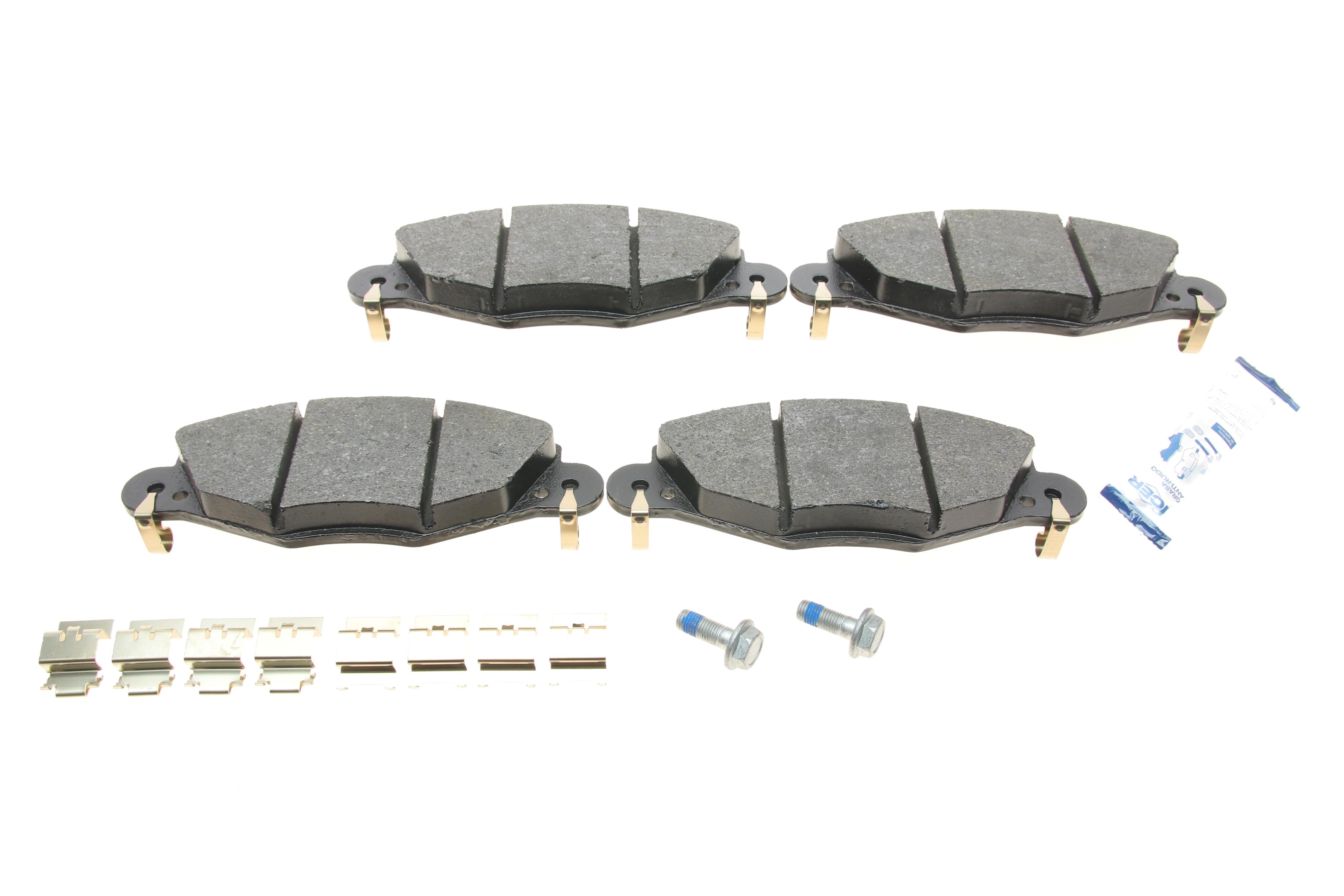 Колодки гальмівні (передні) Citroen С5 01- (+датчики)