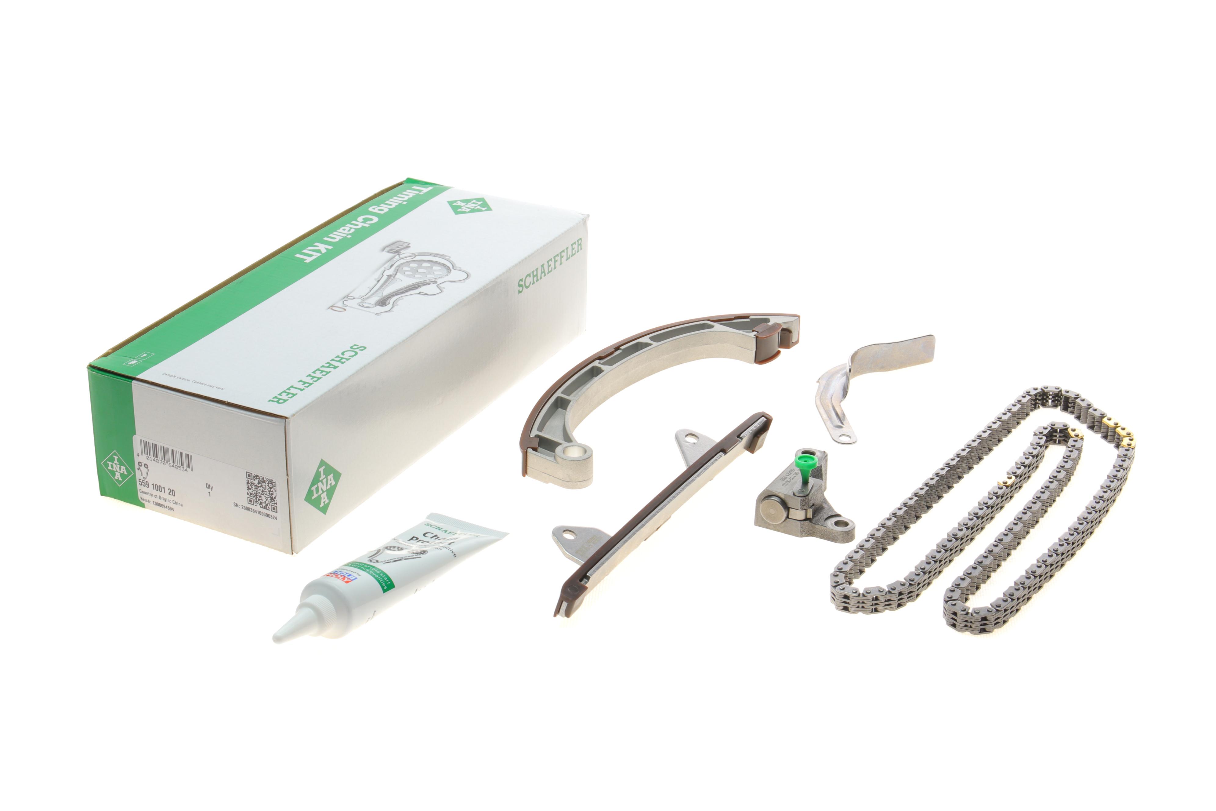 Комплект цепи ГРМ Toyota Yaris 1.3i 99- (2SZ-FE),(цепь INA)