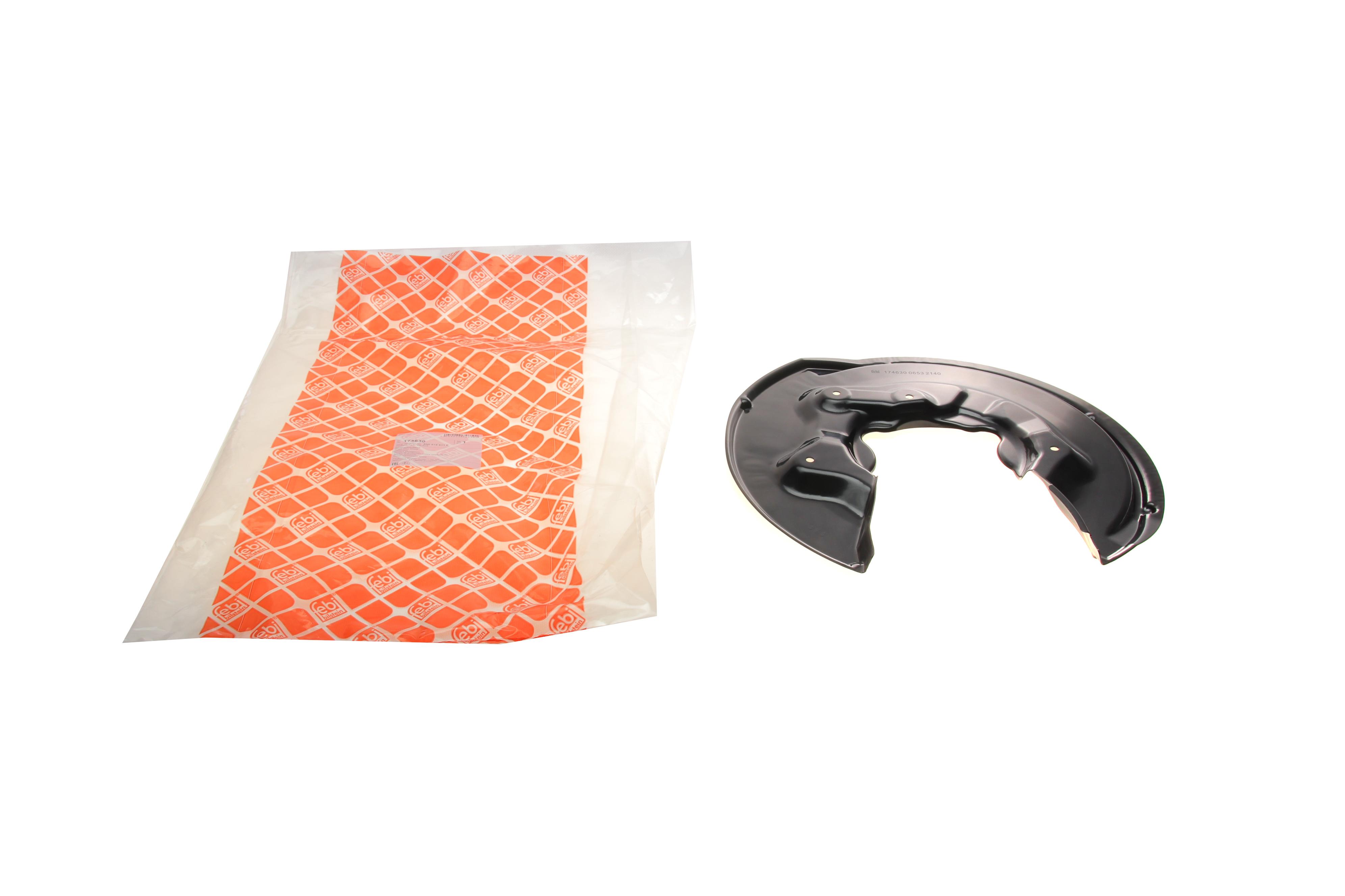 Защита диска тормозного (заднего) (L) Skoda Superb /VW Passat 05-14